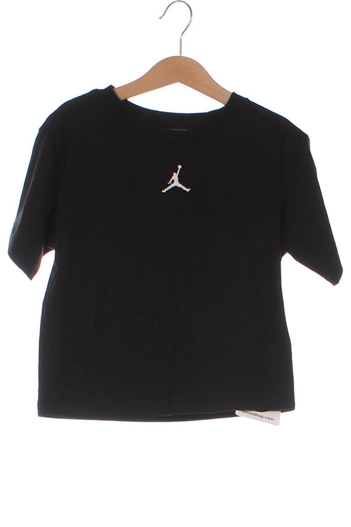 Kinder T-Shirt Air Jordan Nike, Größe 4-5y/ 110-116 cm, Farbe Schwarz, Preis 22,79 €