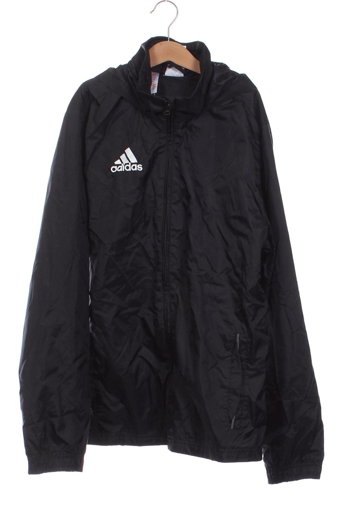 Kinderjacke Adidas, Größe 12-13y/ 158-164 cm, Farbe Schwarz, Preis € 28,79