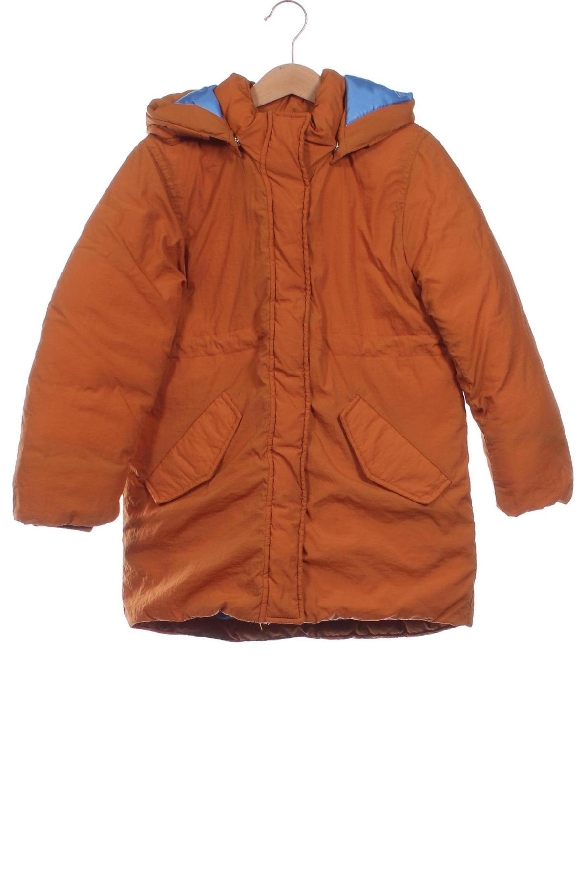 Kinderjacke H&M, Größe 6-7y/ 122-128 cm, Farbe Braun, Preis 16,89 €