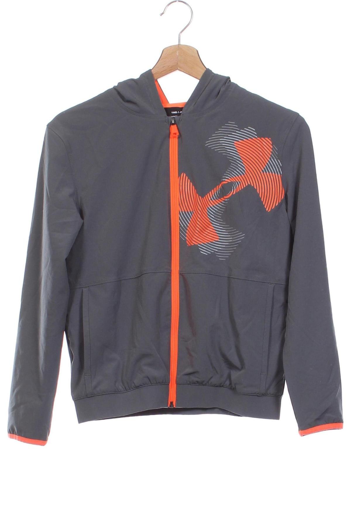 Kinderjacke Under Armour, Größe 9-10y/ 140-146 cm, Farbe Grau, Preis € 22,49