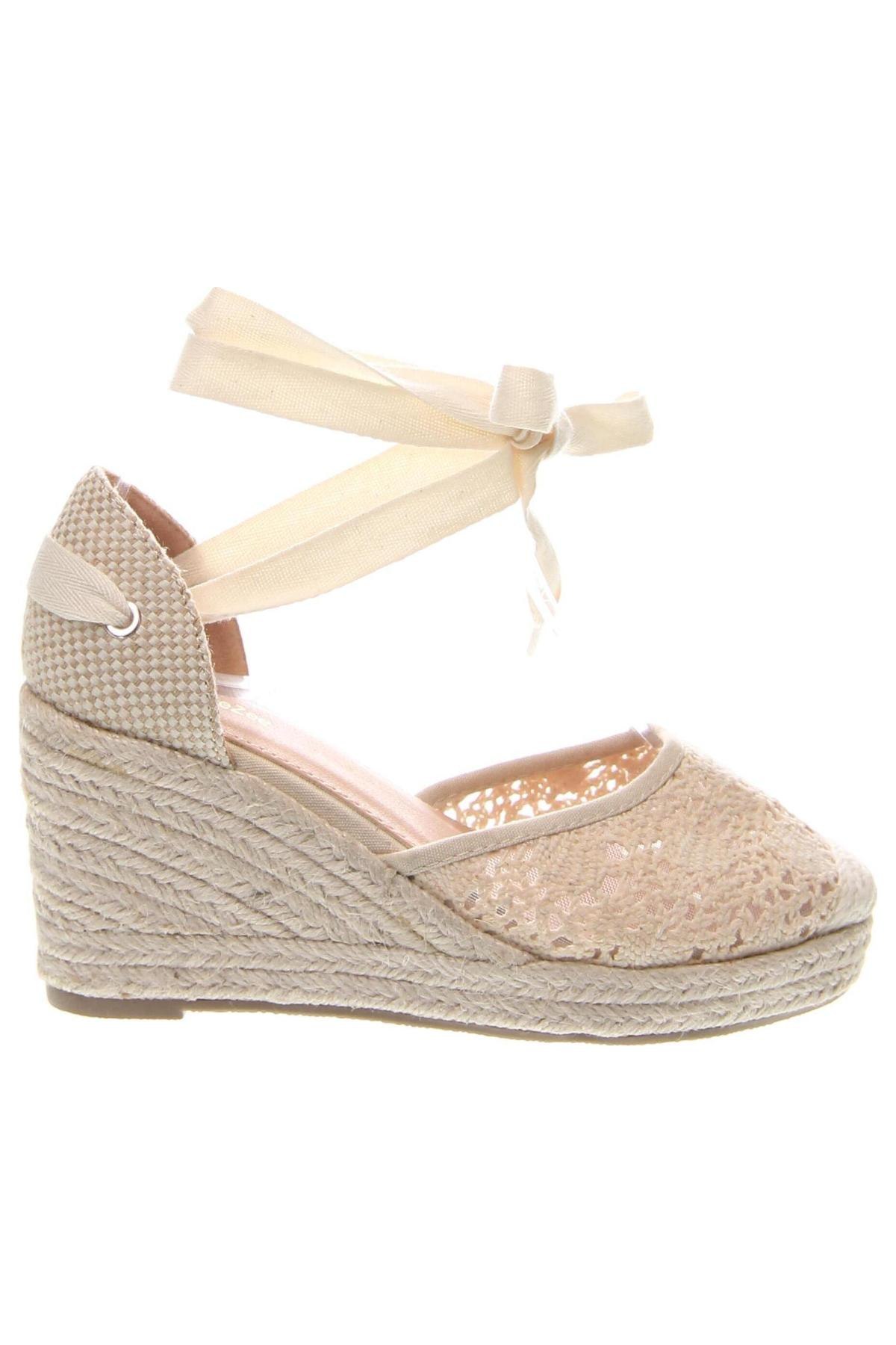 Espadrilles DeeZee, Größe 37, Farbe Ecru, Preis 18,99 €