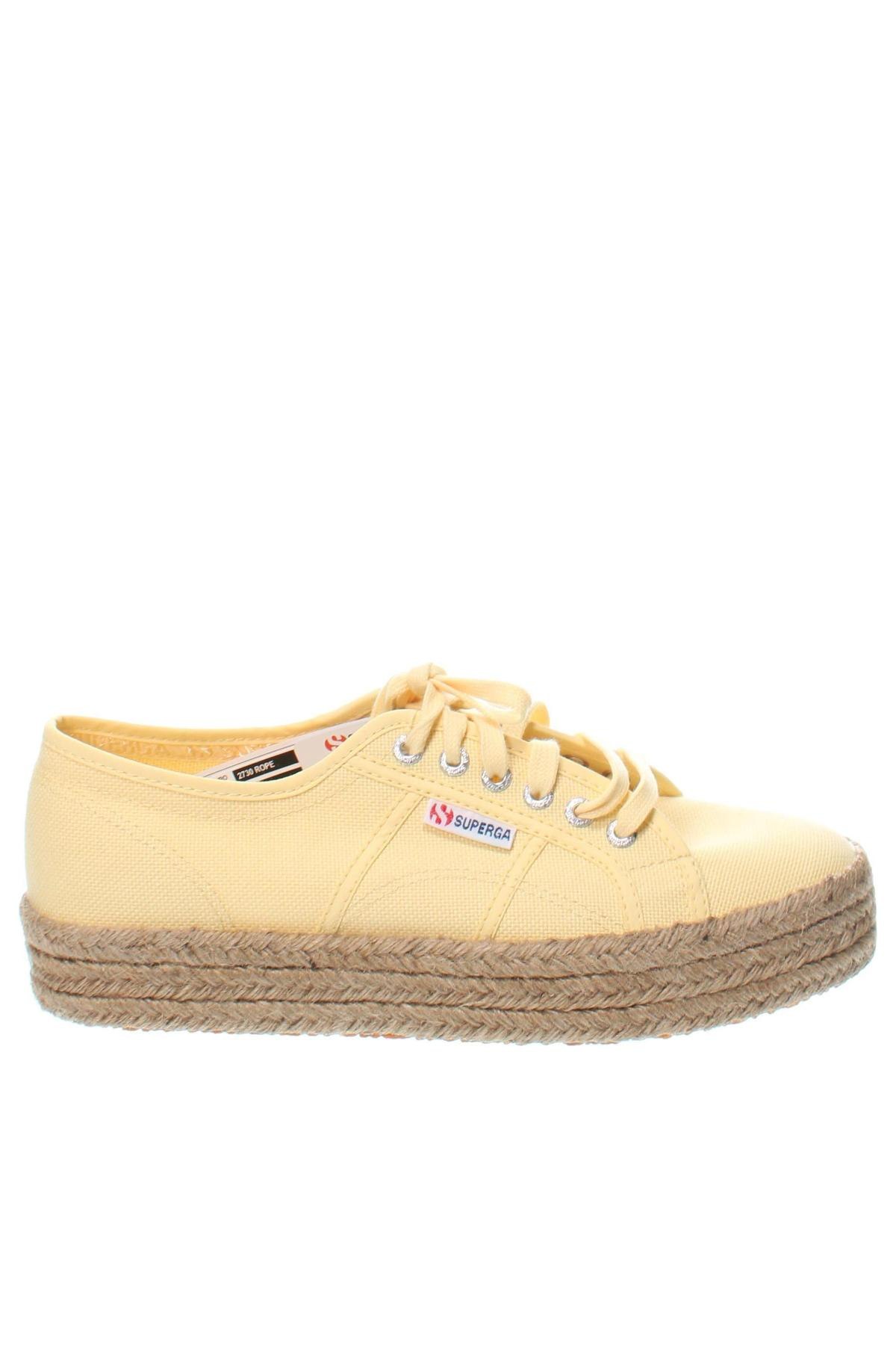 Espadrilles Superga, Größe 42, Farbe Gelb, Preis 28,99 €