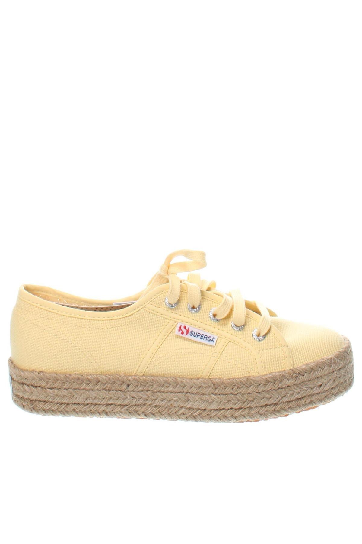 Espadrilles Superga, Größe 38, Farbe Gelb, Preis 39,99 €