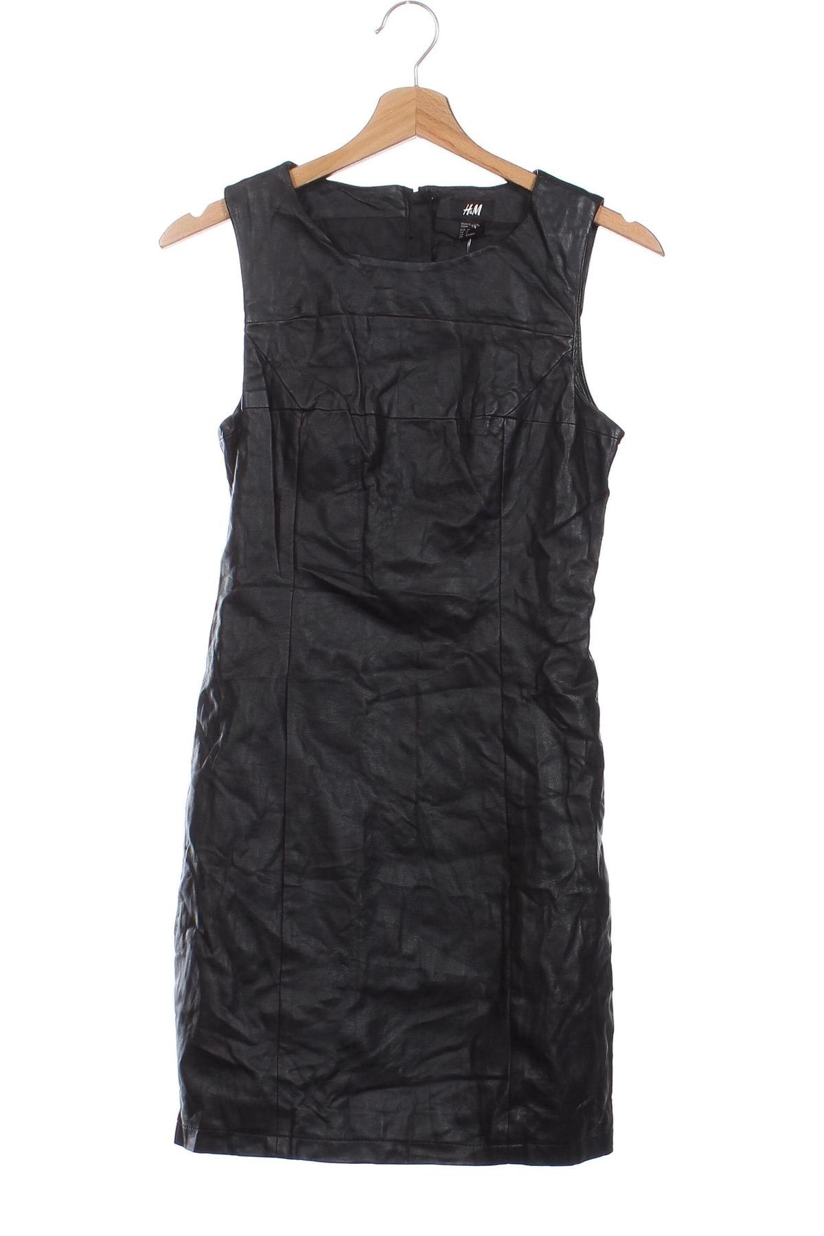 Rochie de piele H&M, Mărime S, Culoare Negru, Preț 27,99 Lei