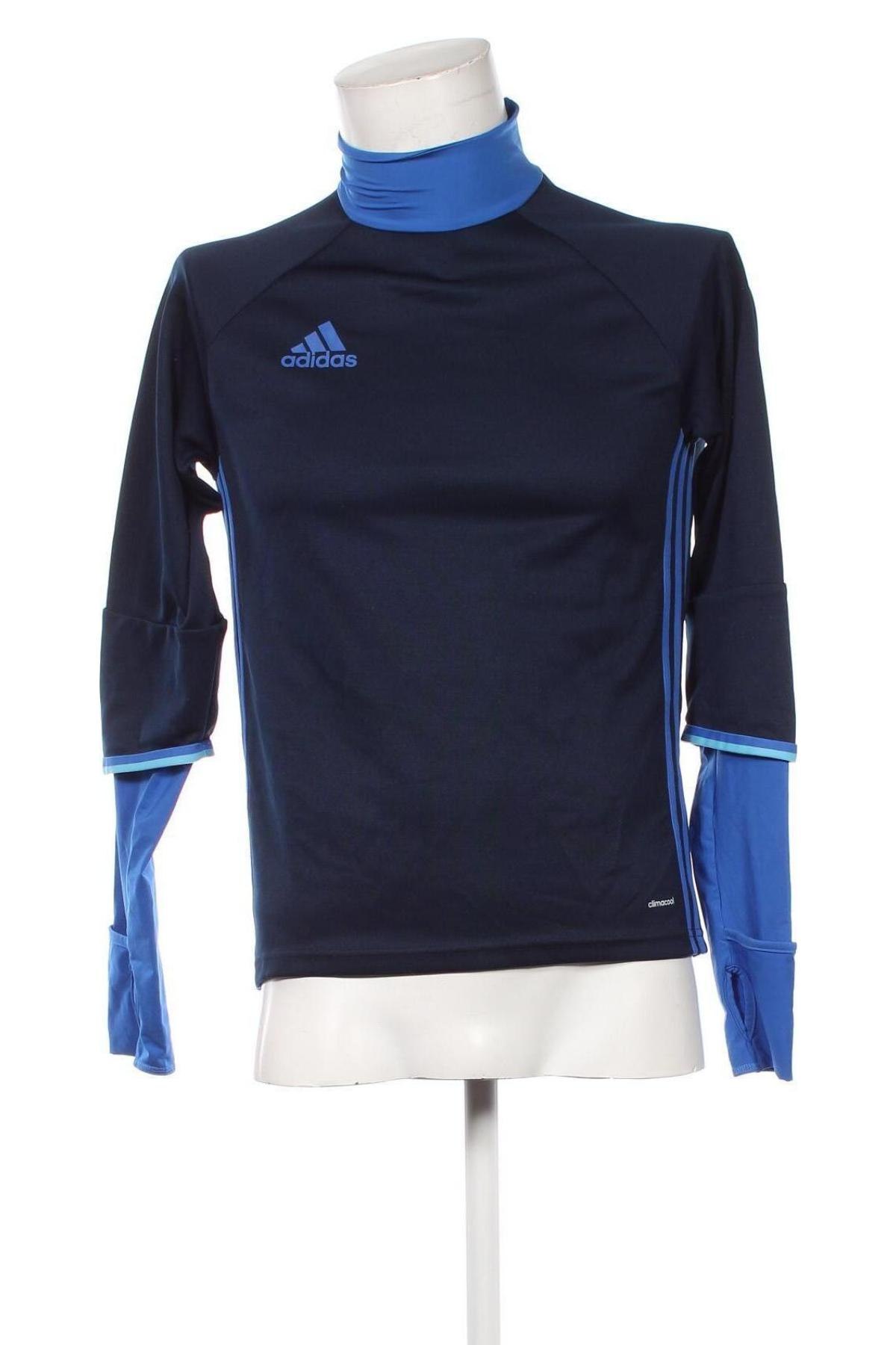 Herren Shirt Adidas, Größe S, Farbe Blau, Preis € 21,99