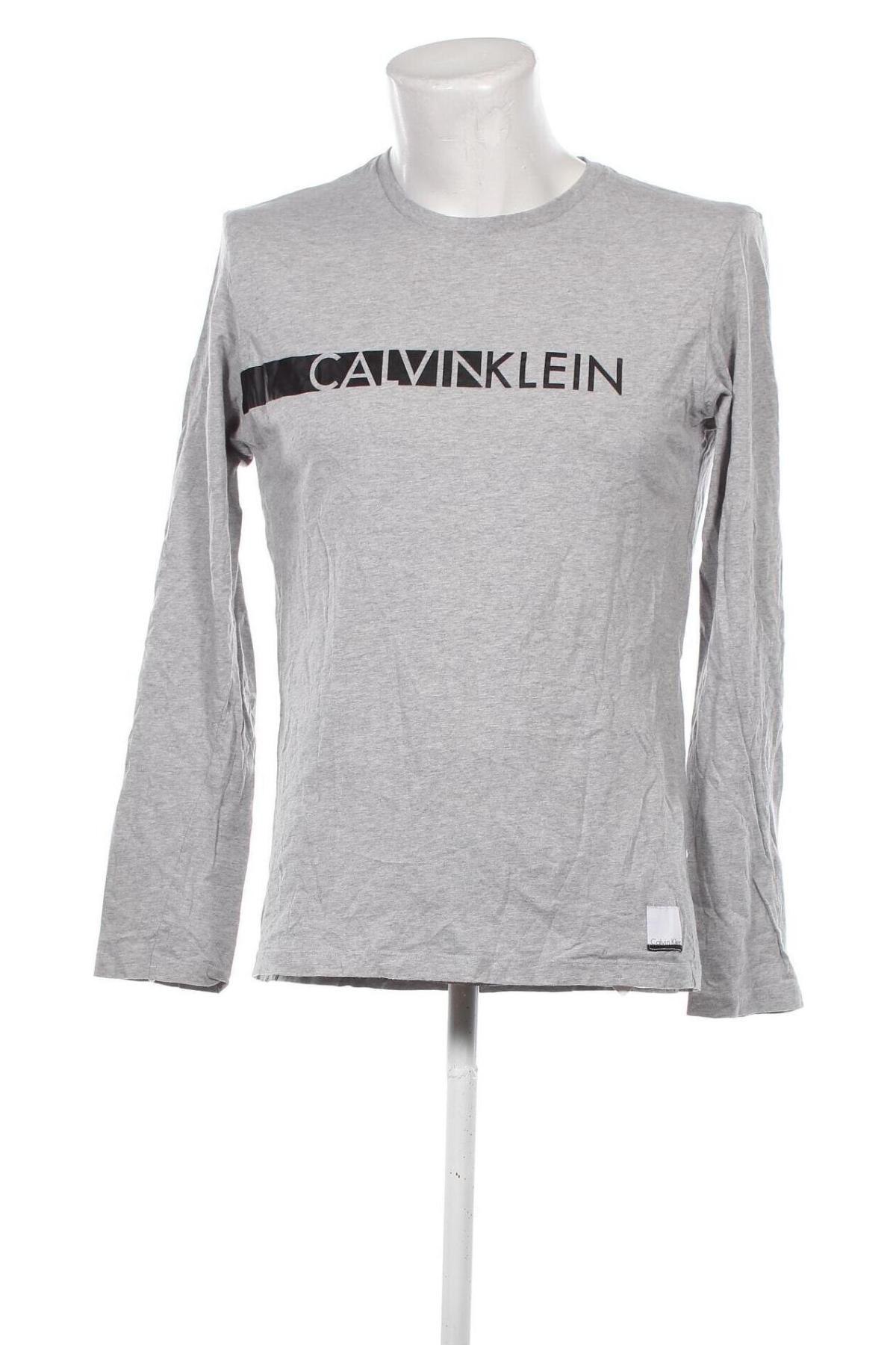 Herren Shirt Calvin Klein, Größe M, Farbe Grau, Preis 17,79 €