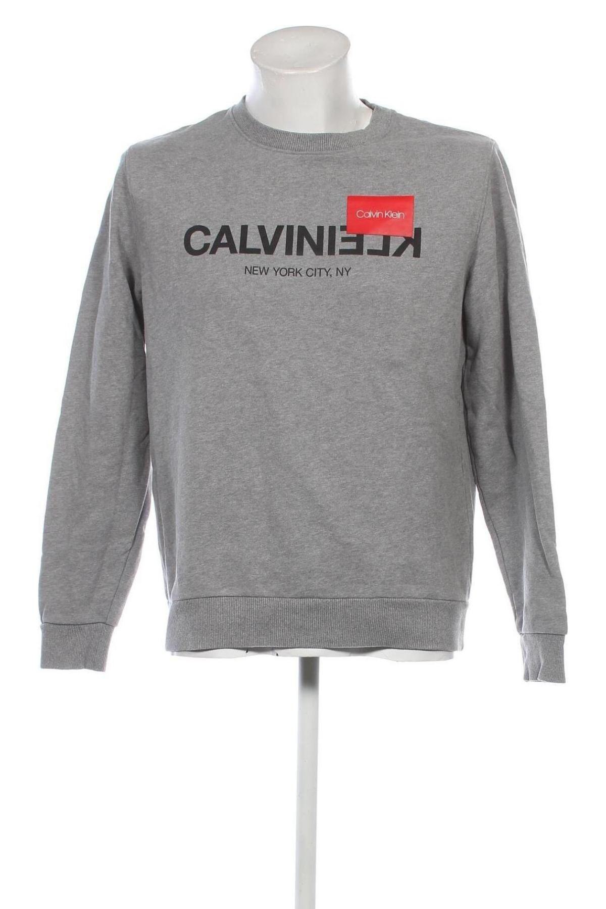 Herren Shirt Calvin Klein, Größe L, Farbe Grau, Preis € 34,99