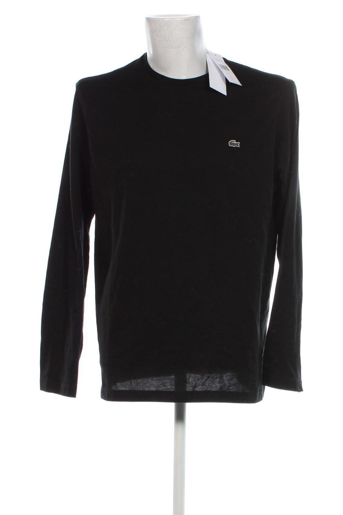 Herren Shirt Lacoste, Größe M, Farbe Schwarz, Preis € 56,99