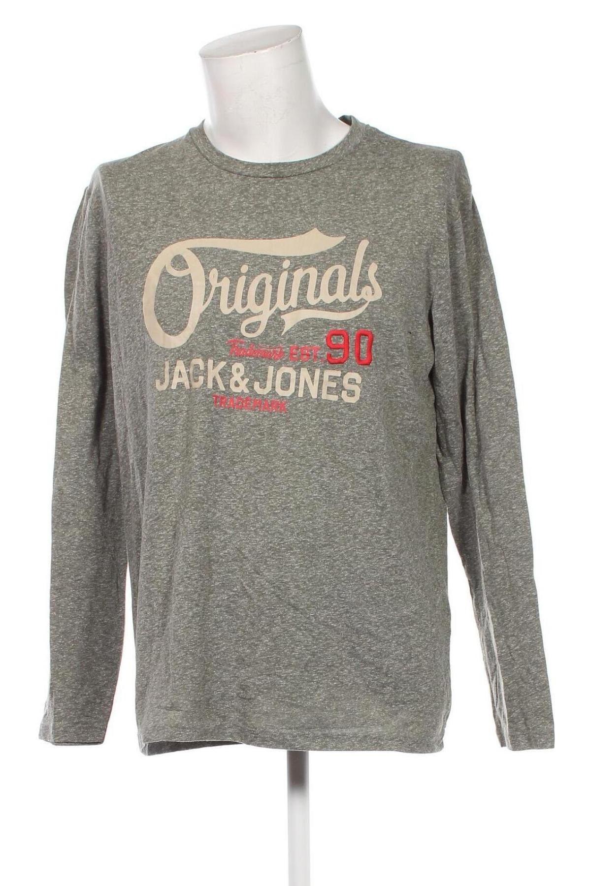 Męska bluzka Originals By Jack & Jones, Rozmiar XL, Kolor Zielony, Cena 63,99 zł