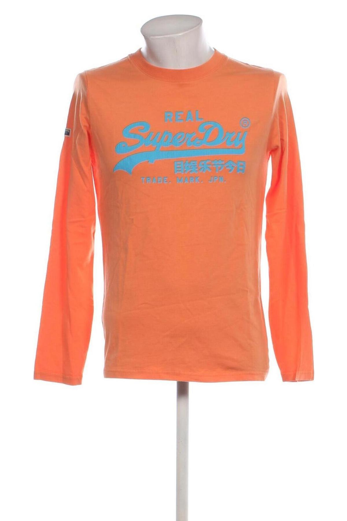 Herren Shirt Superdry, Größe M, Farbe Orange, Preis 17,99 €