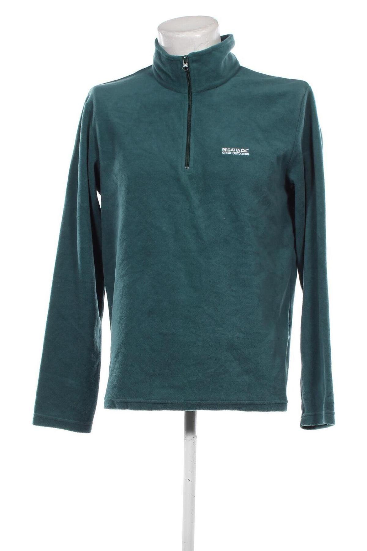 Herren Fleece Shirt Regatta, Größe L, Farbe Grün, Preis 17,79 €