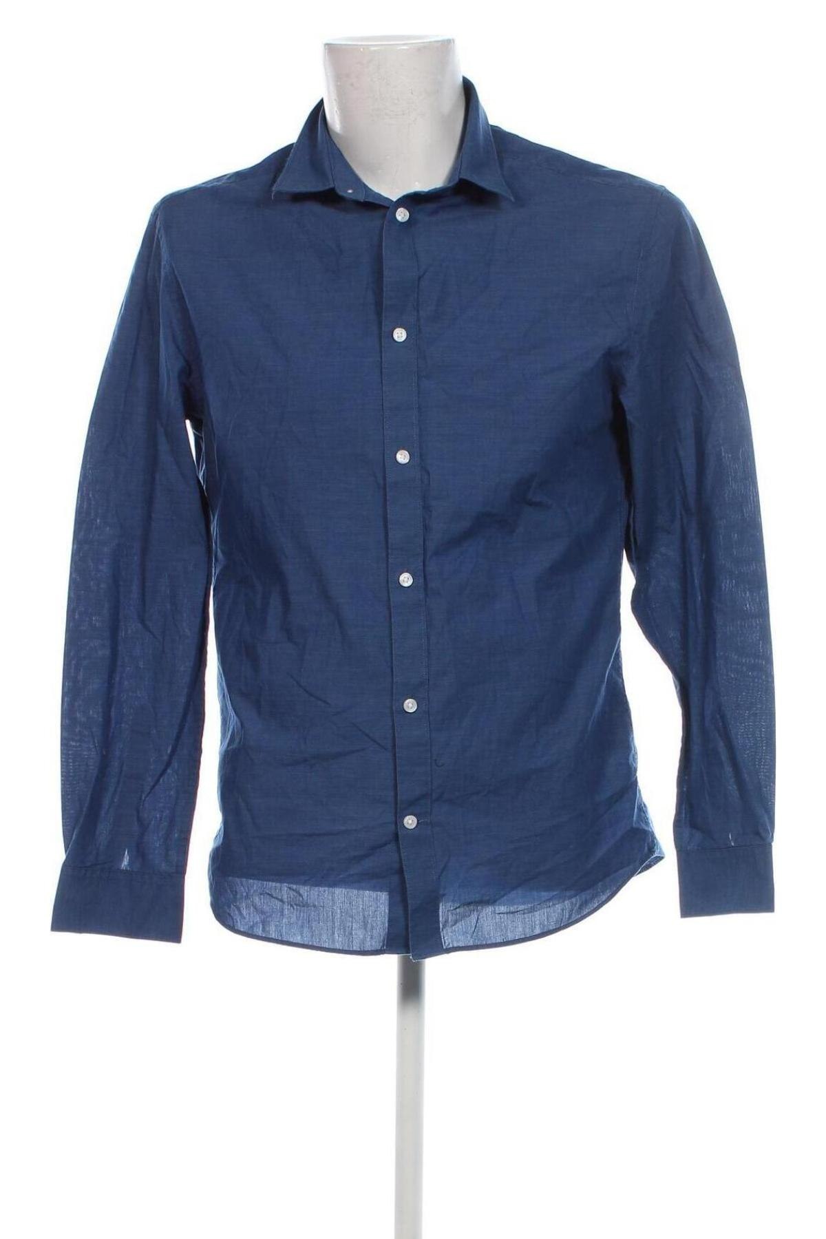 Herrenhemd H&M, Größe L, Farbe Blau, Preis € 9,29