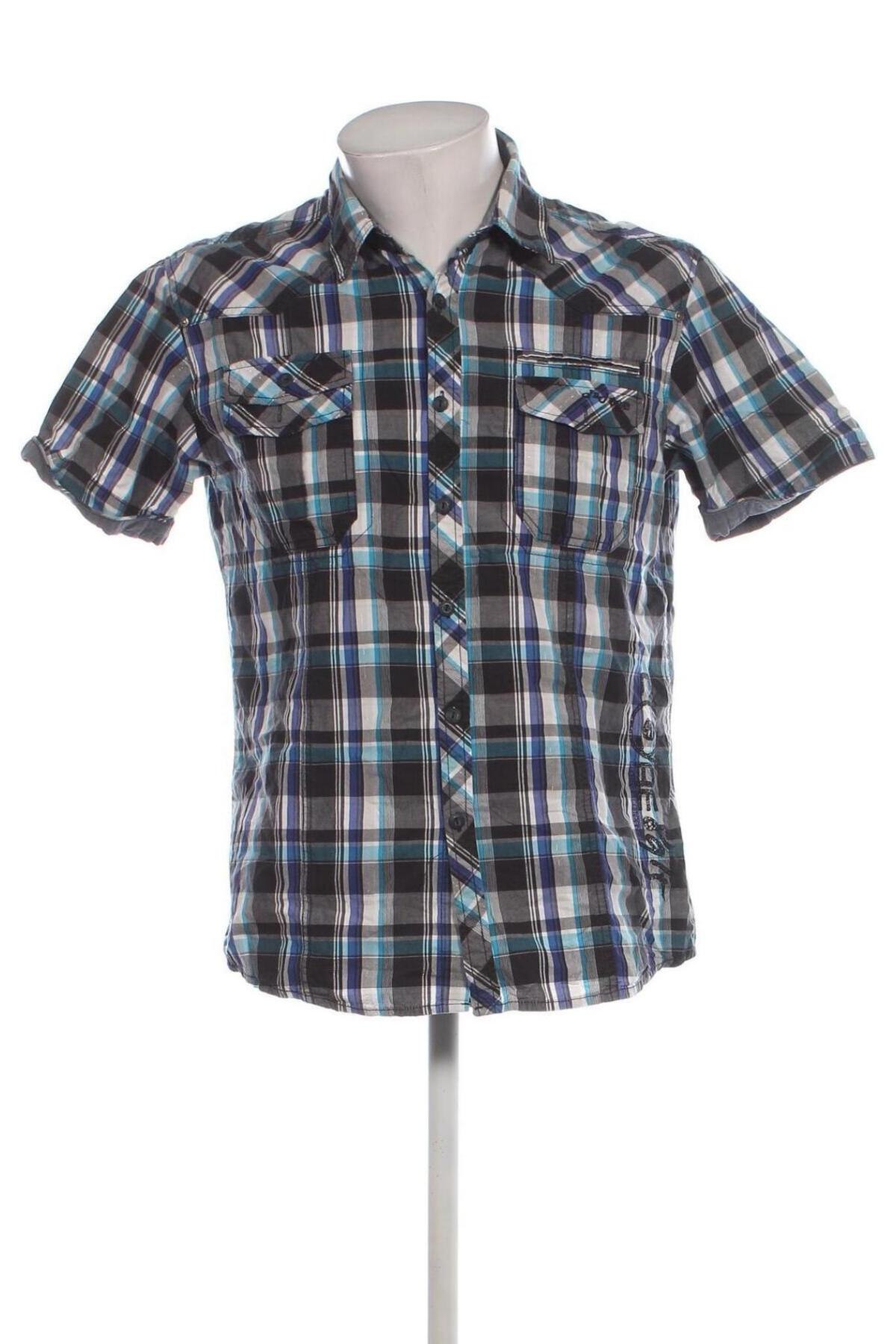 Cămașă de bărbați Jack & Jones, Mărime XL, Culoare Albastru, Preț 23,99 Lei