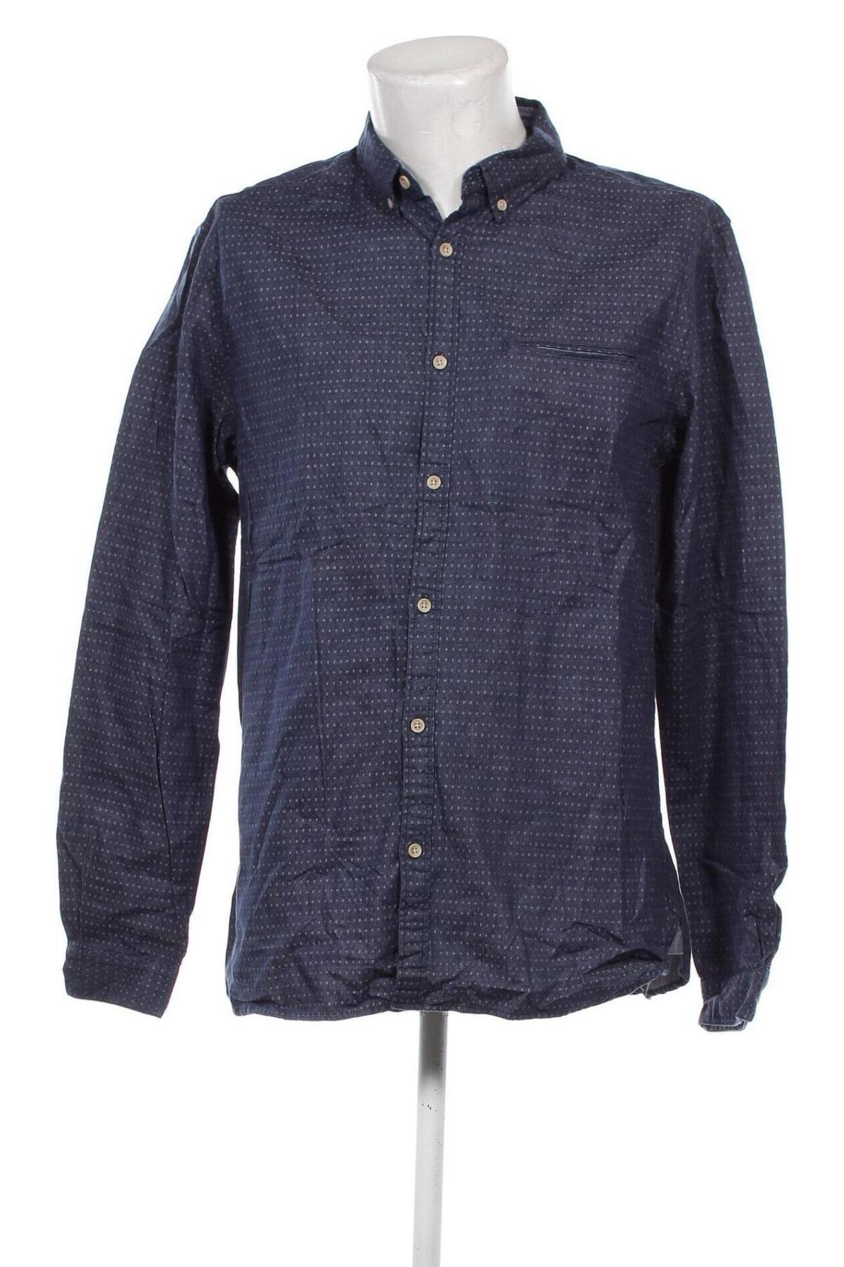 Cămașă de bărbați Jack & Jones PREMIUM, Mărime XL, Culoare Albastru, Preț 56,99 Lei