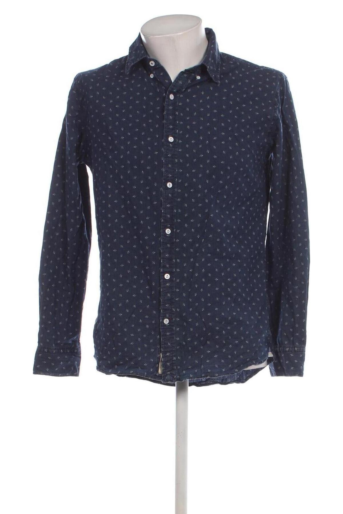 Herrenhemd Pepe Jeans, Größe M, Farbe Blau, Preis € 13,79