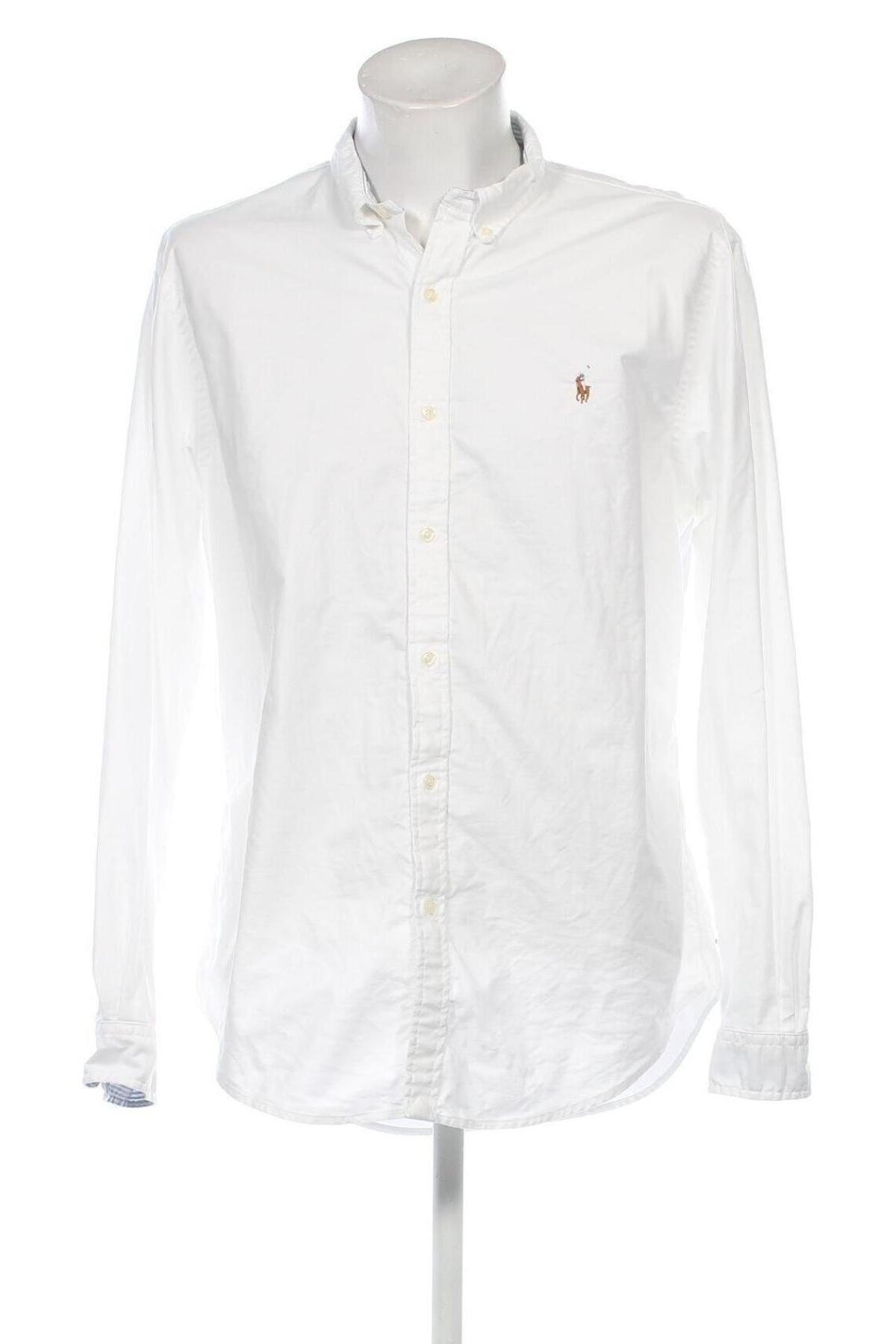 Мъжка риза Polo By Ralph Lauren, Размер XXL, Цвят Бял, Цена 162,49 лв.