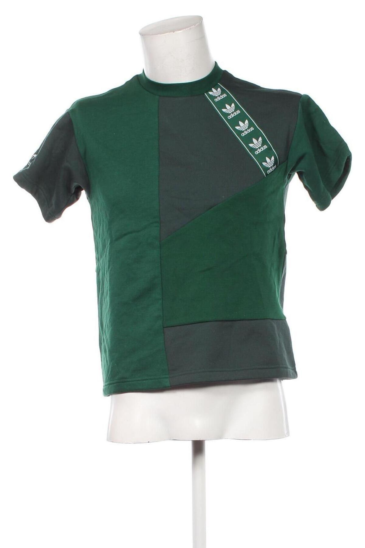 Herren T-Shirt Adidas Originals, Größe XS, Farbe Grün, Preis 17,29 €