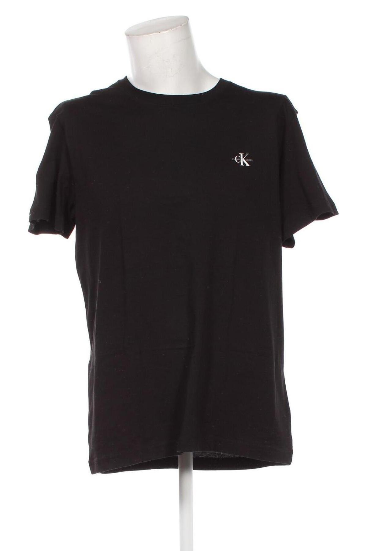 Męski T-shirt Calvin Klein, Rozmiar XL, Kolor Czarny, Cena 164,99 zł