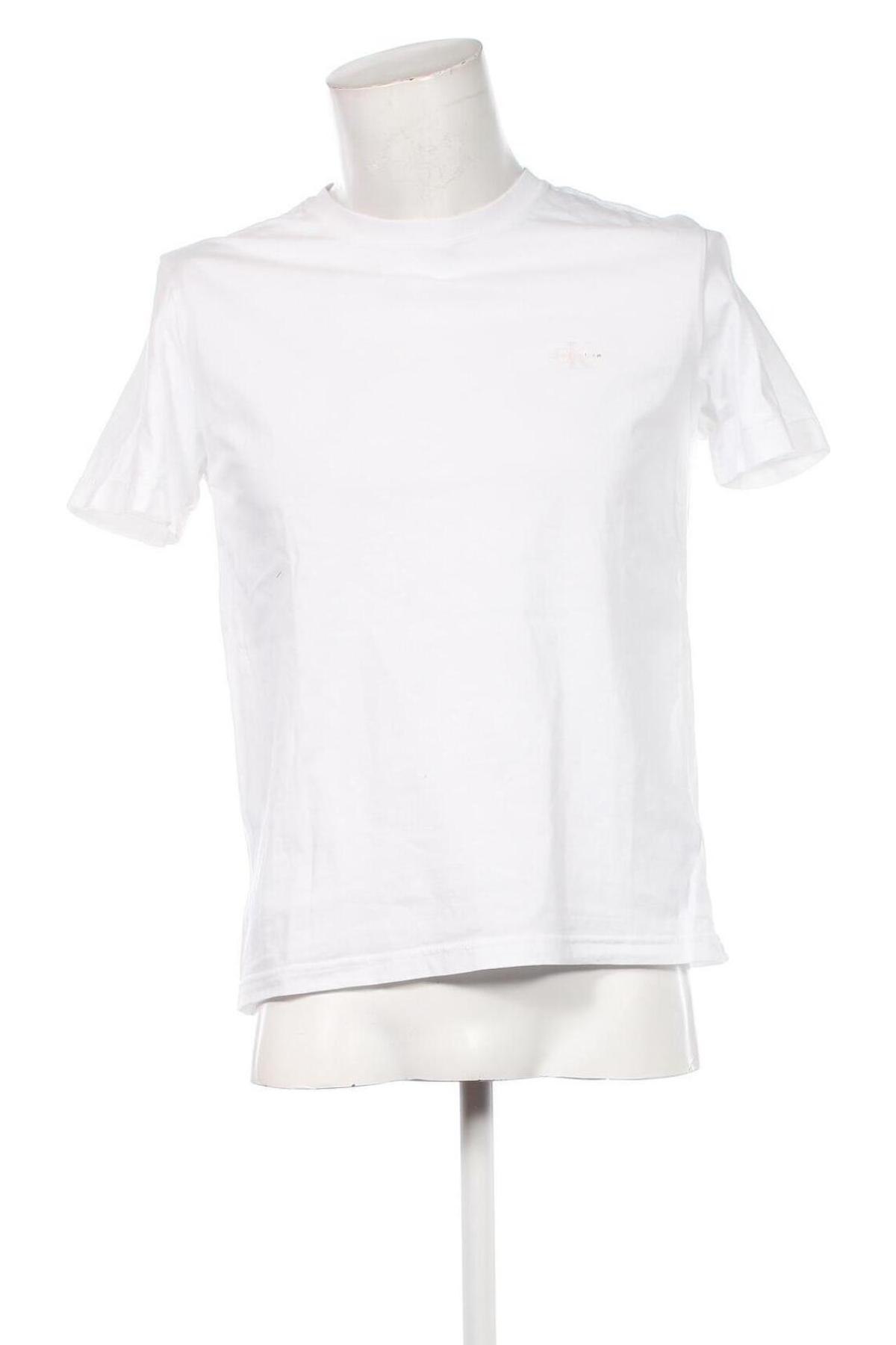 Męski T-shirt Calvin Klein Jeans, Rozmiar M, Kolor Biały, Cena 147,99 zł