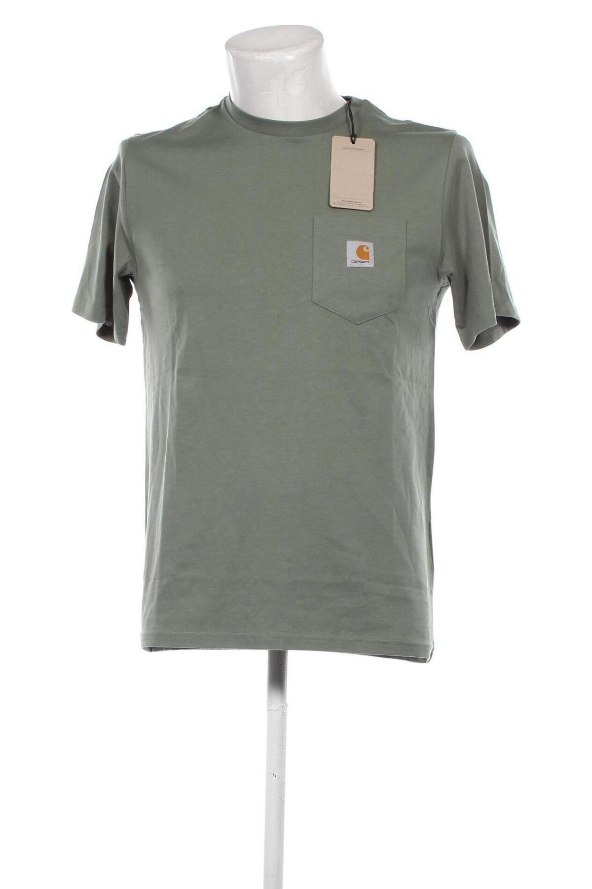 Męski T-shirt Carhartt, Rozmiar S, Kolor Zielony, Cena 140,99 zł