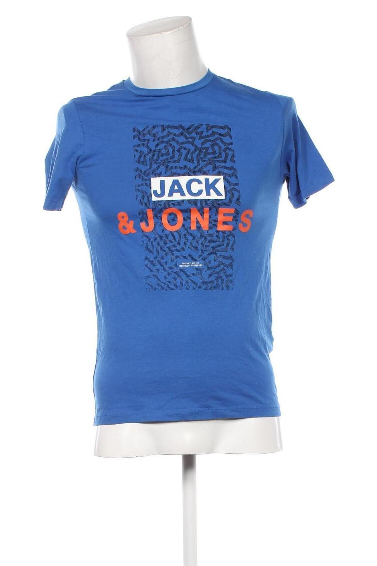 Pánské tričko  Core By Jack & Jones, Velikost S, Barva Modrá, Cena  177,00 Kč