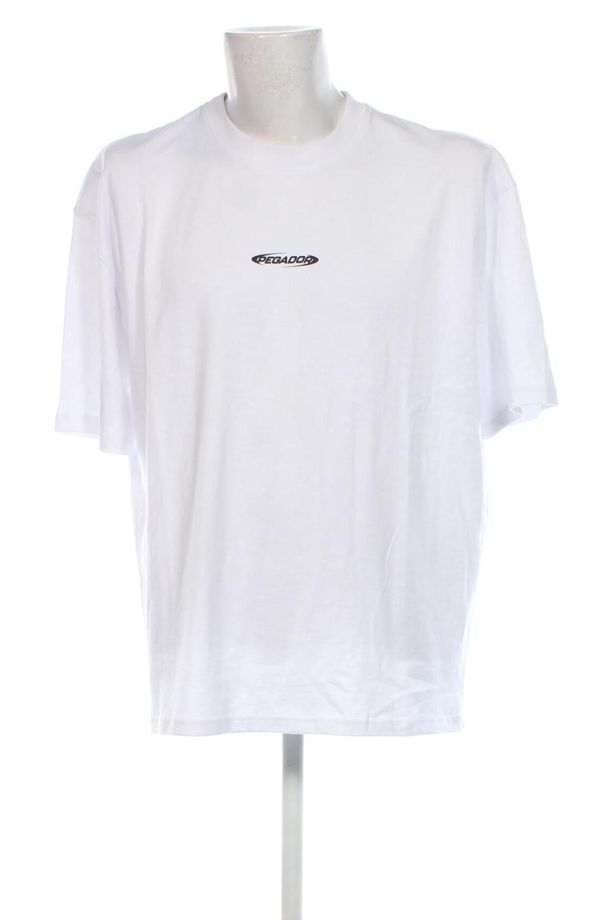 Ανδρικό t-shirt Pegador, Μέγεθος XL, Χρώμα Λευκό, Τιμή 15,99 €