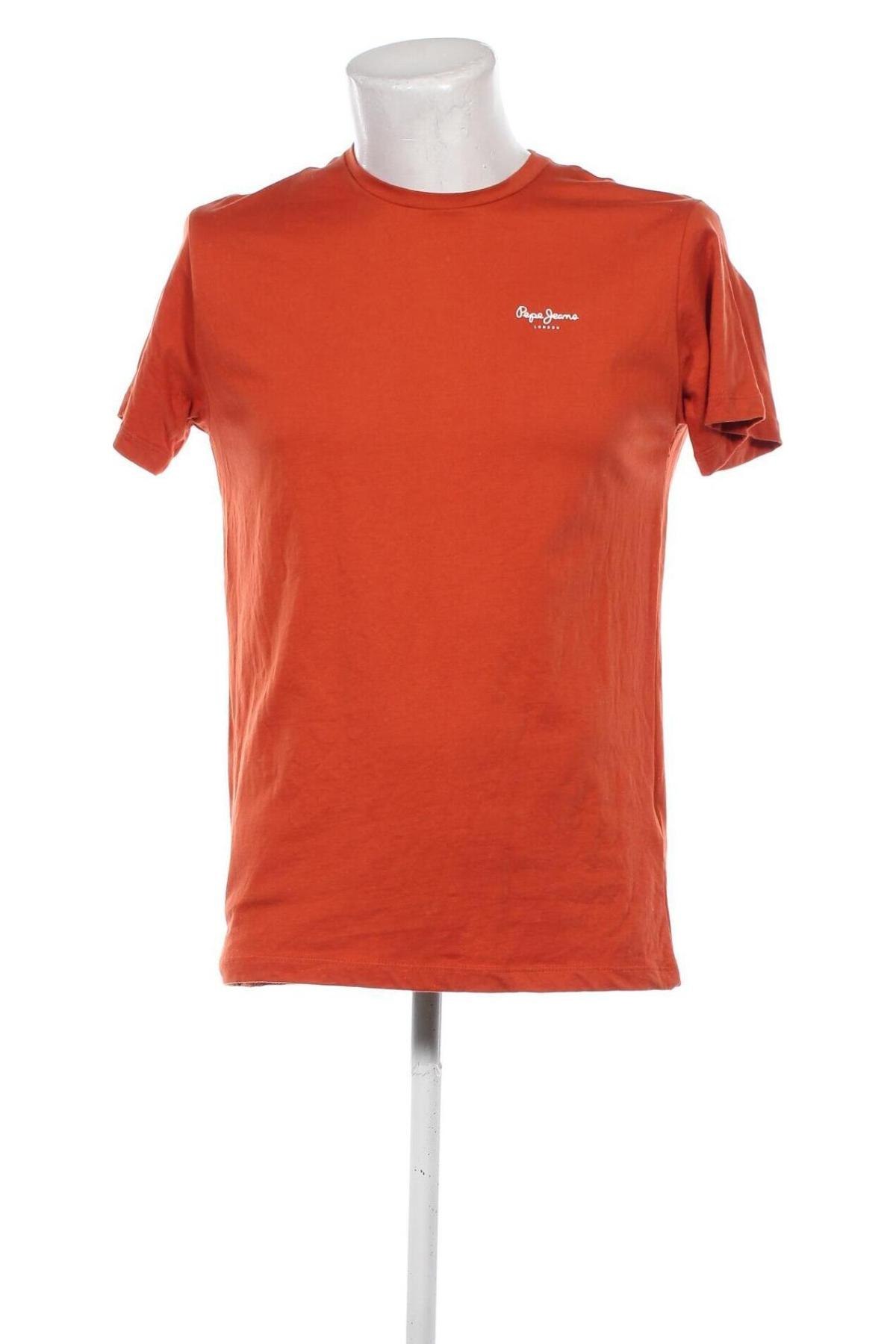 Herren T-Shirt Pepe Jeans, Größe M, Farbe Orange, Preis € 20,49