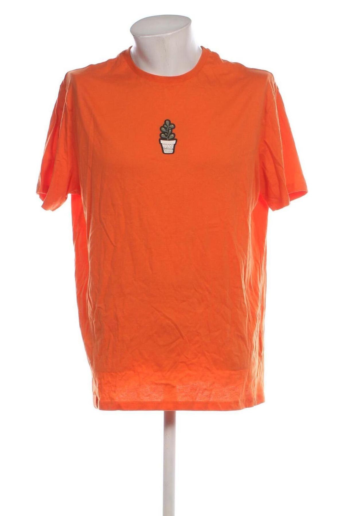 Herren T-Shirt Sinsay, Größe XXL, Farbe Orange, Preis 6,65 €