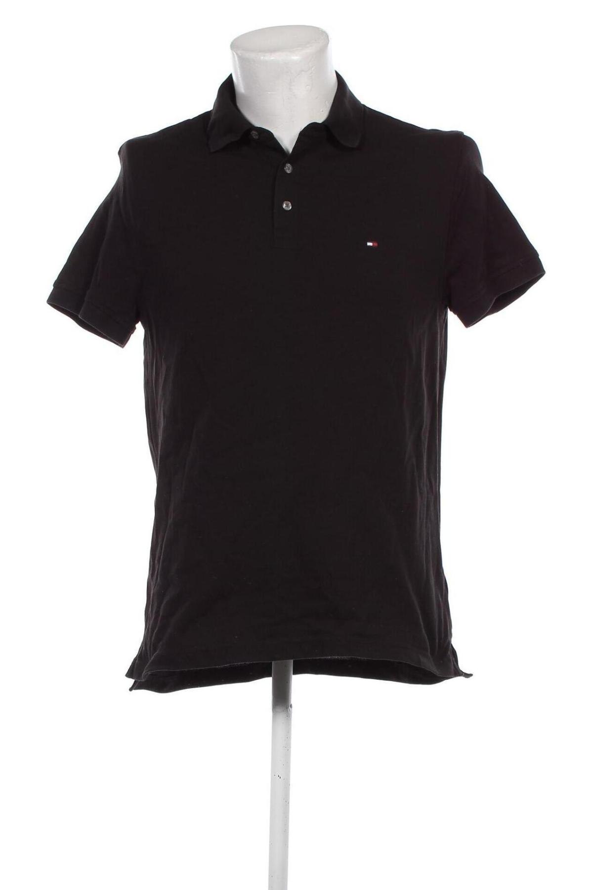 Ανδρικό t-shirt Tommy Hilfiger, Μέγεθος L, Χρώμα Μαύρο, Τιμή 40,79 €