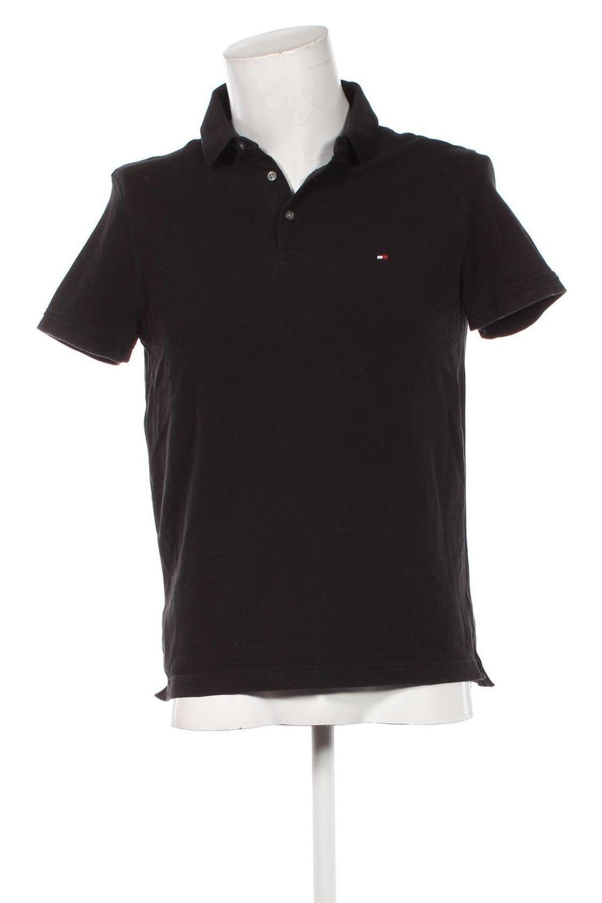 Ανδρικό t-shirt Tommy Hilfiger, Μέγεθος L, Χρώμα Μαύρο, Τιμή 39,99 €