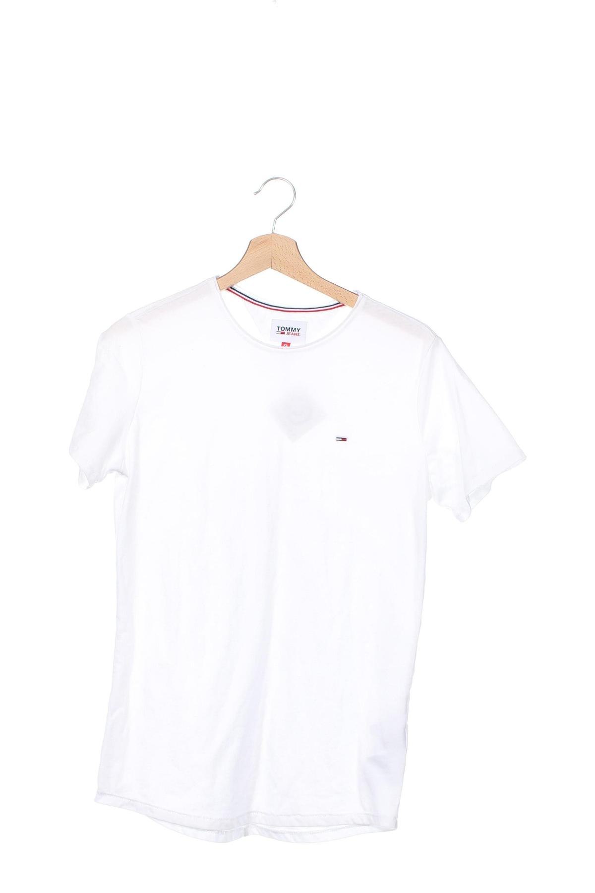 Herren T-Shirt Tommy Jeans, Größe XS, Farbe Weiß, Preis € 20,49