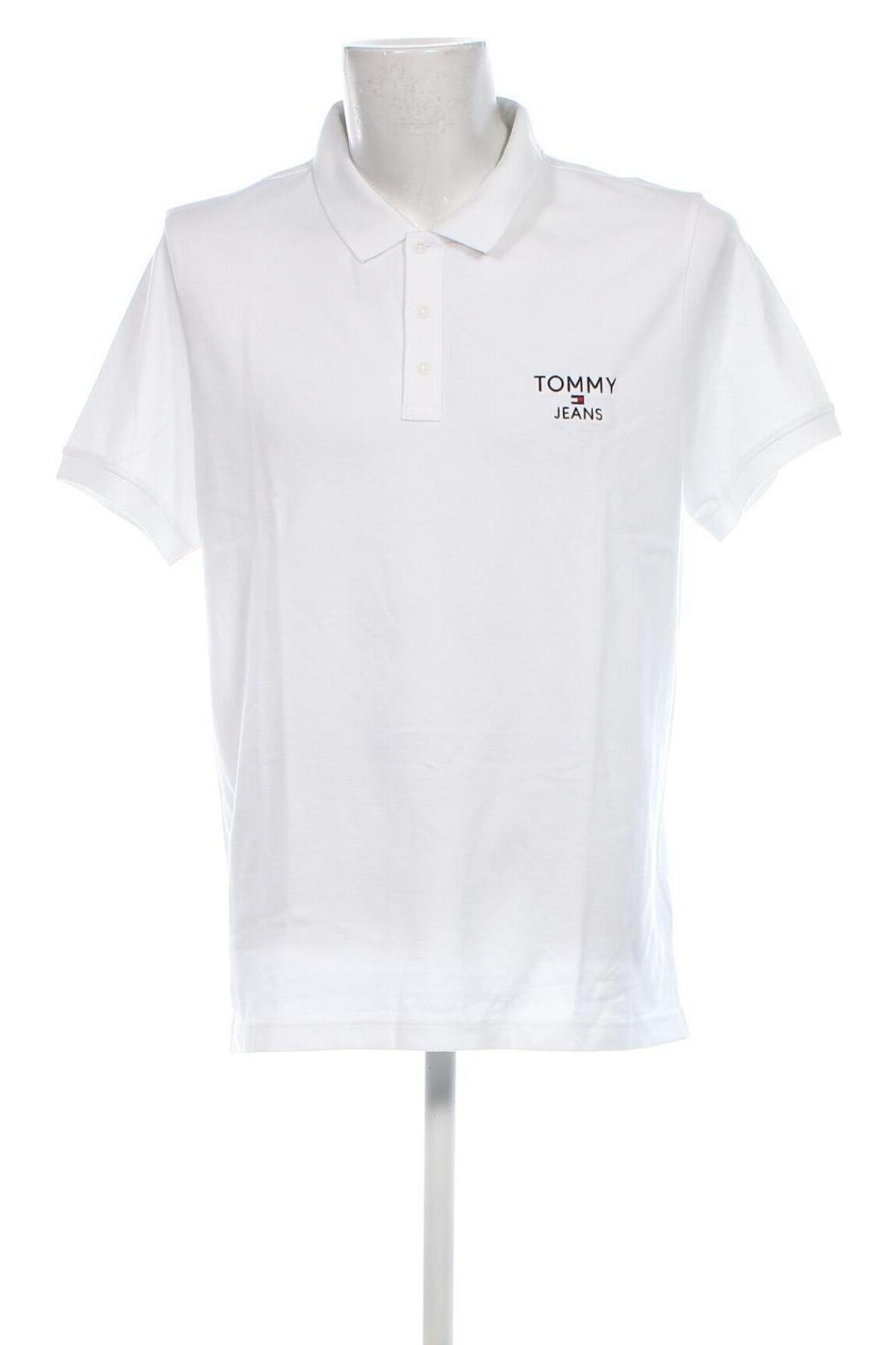 Ανδρικό t-shirt Tommy Jeans, Μέγεθος XXL, Χρώμα Λευκό, Τιμή 33,99 €