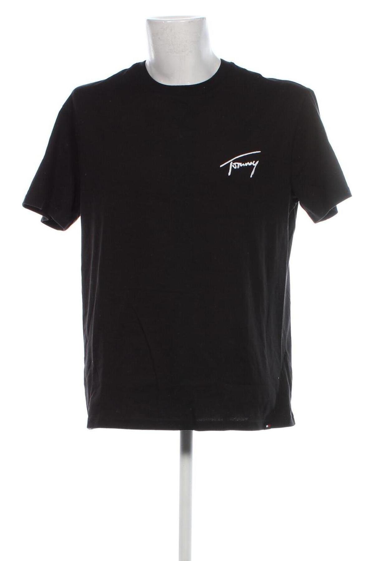 Ανδρικό t-shirt Tommy Jeans, Μέγεθος L, Χρώμα Μαύρο, Τιμή 39,99 €