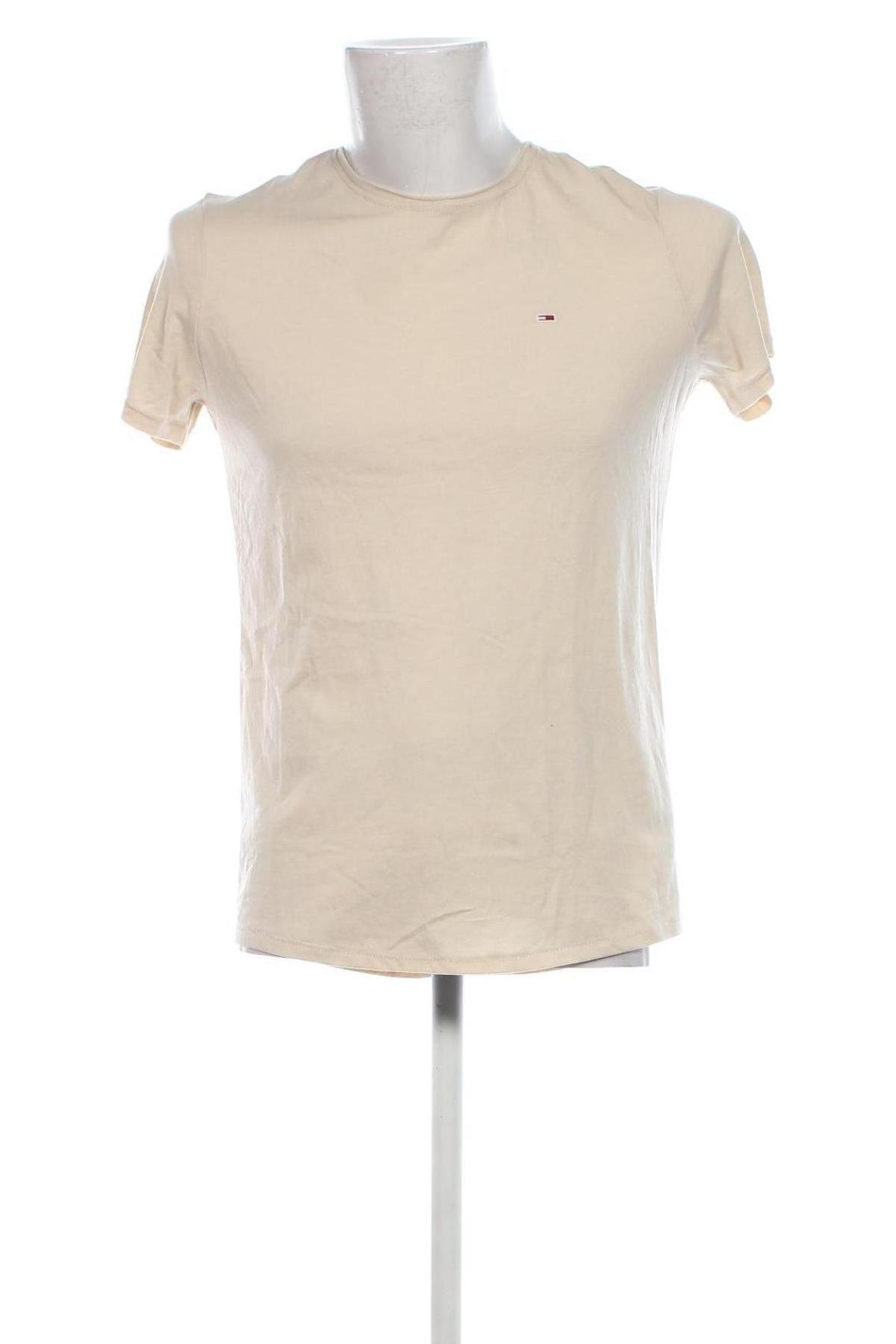 Herren T-Shirt Tommy Jeans, Größe M, Farbe Beige, Preis € 29,99