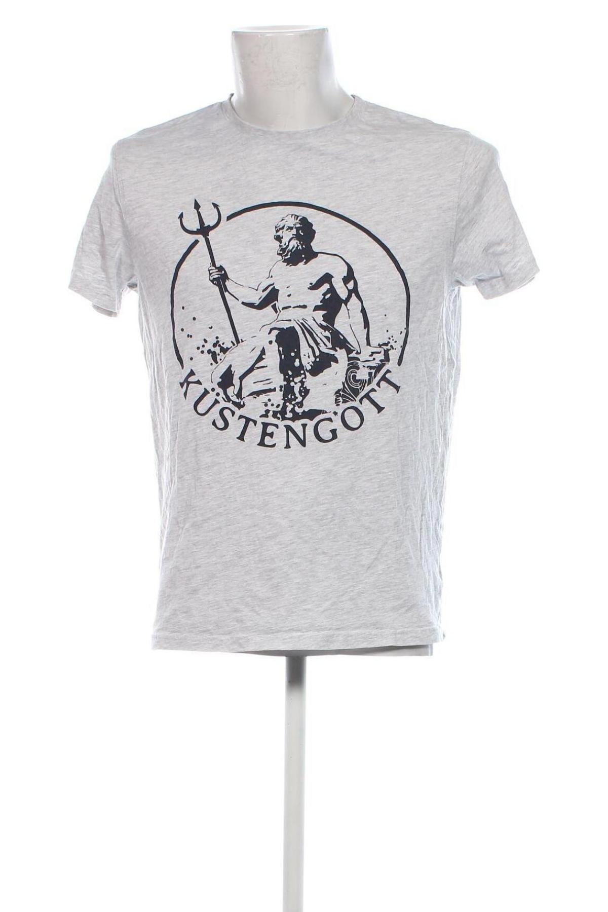 Ανδρικό t-shirt Tony Brown, Μέγεθος L, Χρώμα Γκρί, Τιμή 7,00 €