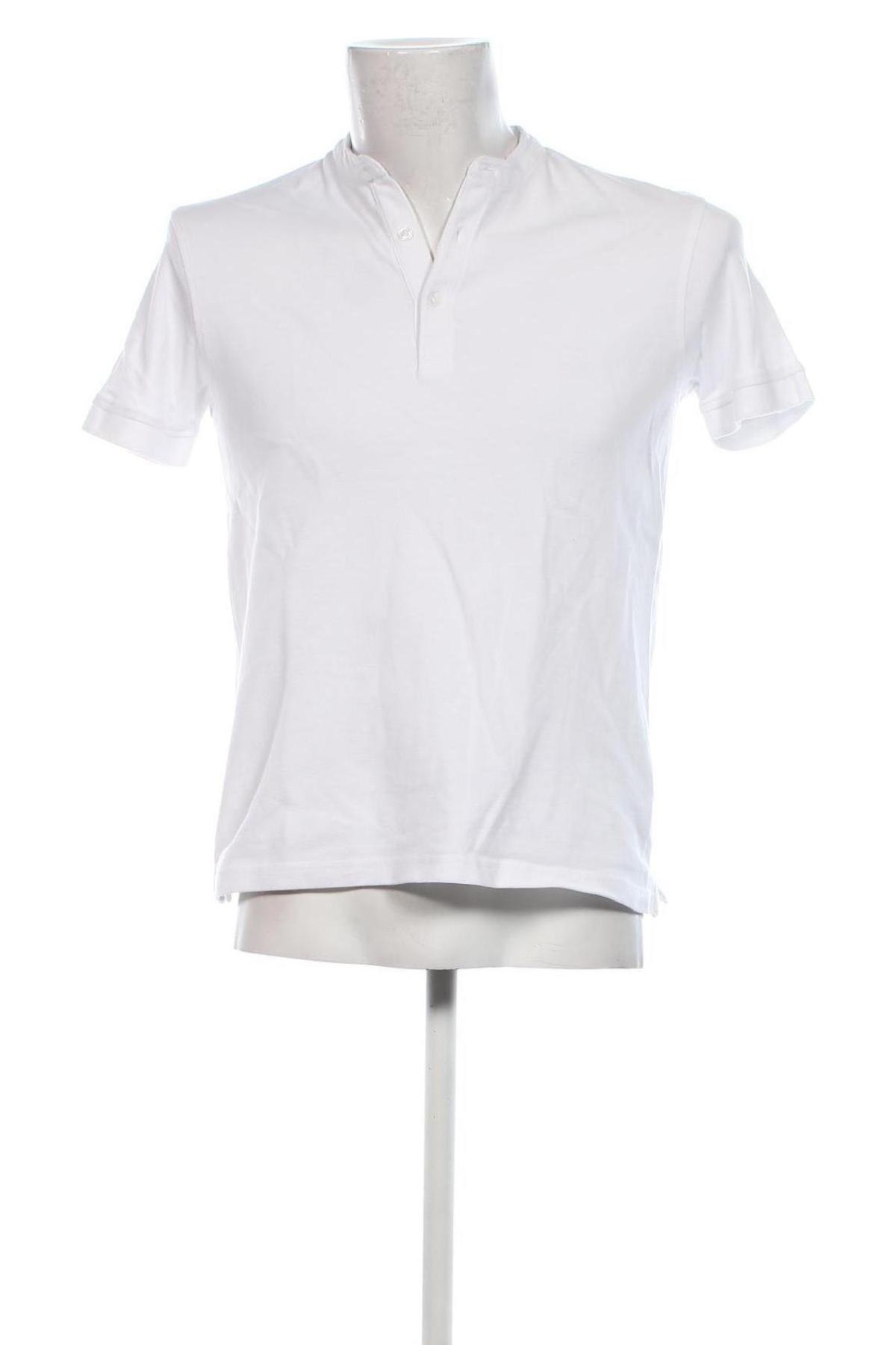 Ανδρικό t-shirt Zara, Μέγεθος M, Χρώμα Λευκό, Τιμή 8,18 €