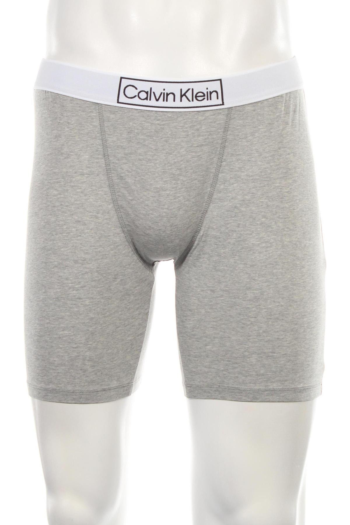 Мъжки боксерки Calvin Klein, Размер M, Цвят Сив, Цена 39,29 лв.