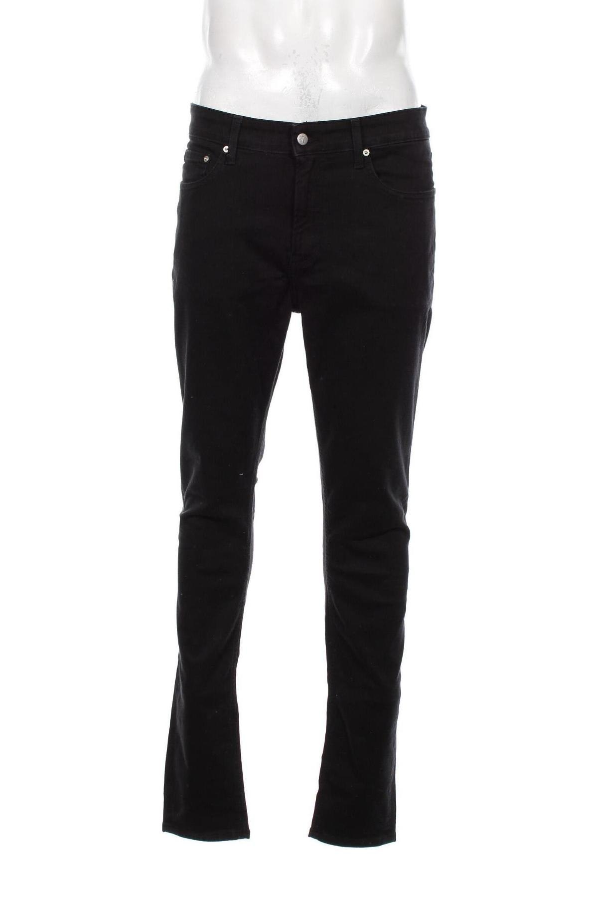 Blugi de bărbați Calvin Klein Jeans, Mărime L, Culoare Negru, Preț 350,99 Lei