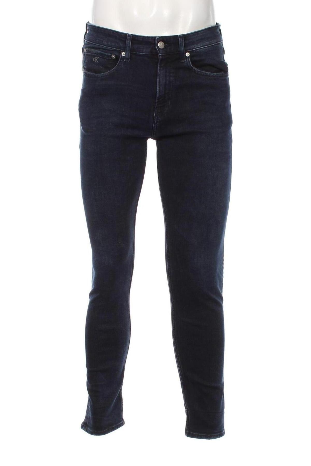 Blugi de bărbați Calvin Klein Jeans, Mărime M, Culoare Albastru, Preț 108,99 Lei