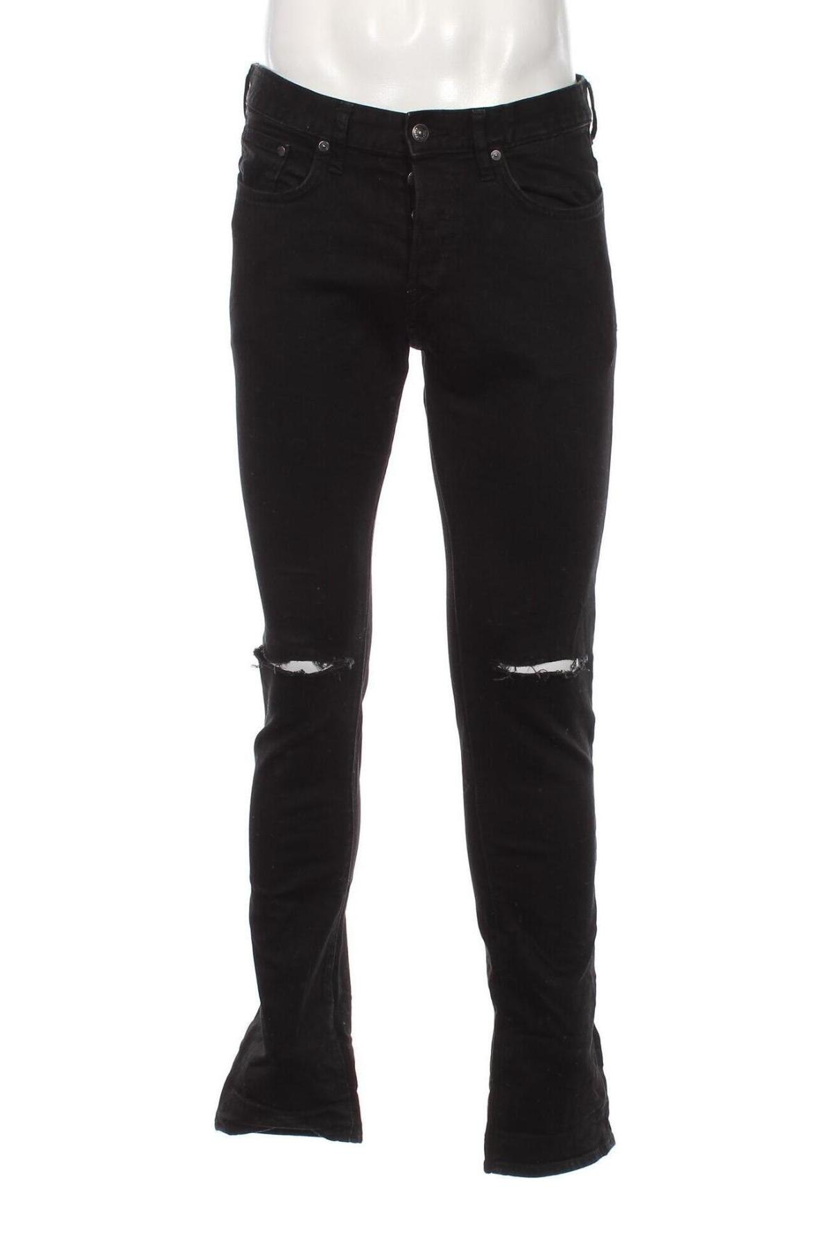 Blugi de bărbați H&M, Mărime M, Culoare Negru, Preț 48,99 Lei