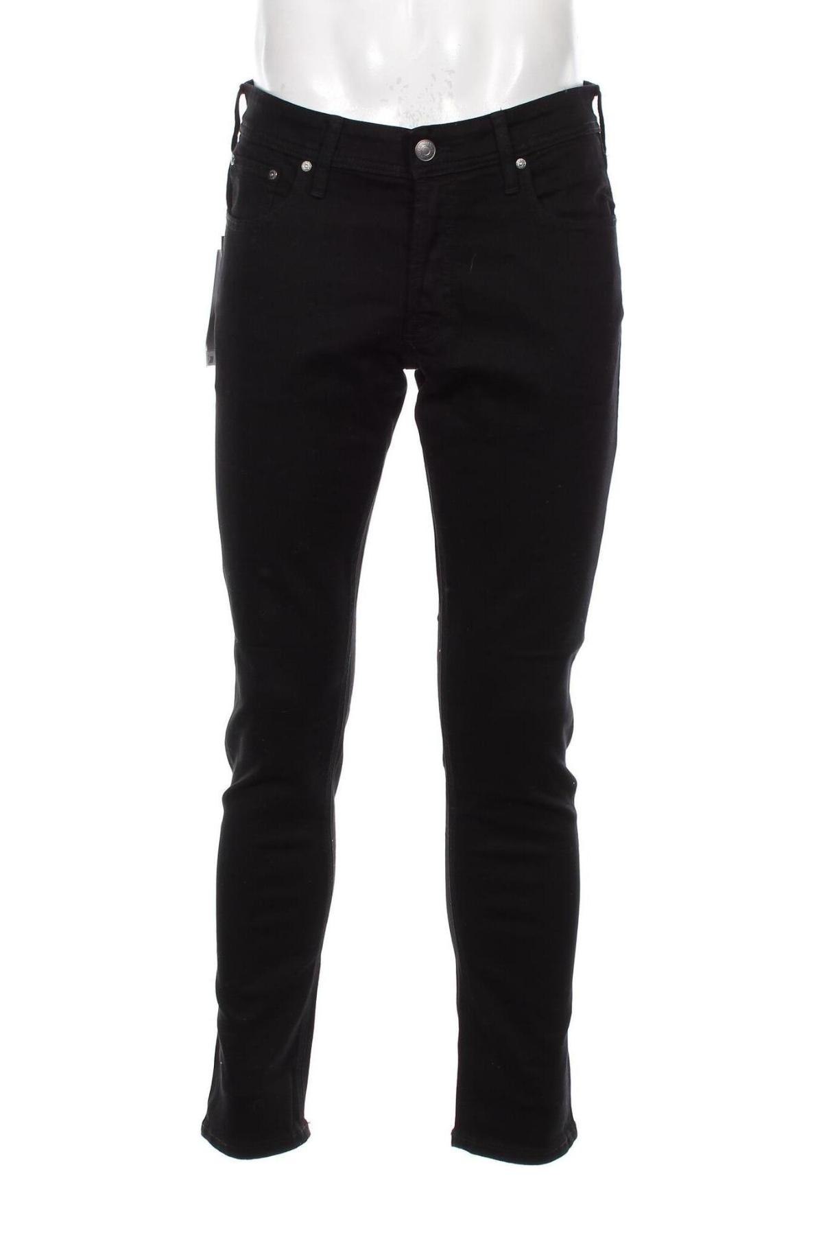 Męskie jeansy Jack & Jones, Rozmiar L, Kolor Czarny, Cena 76,99 zł