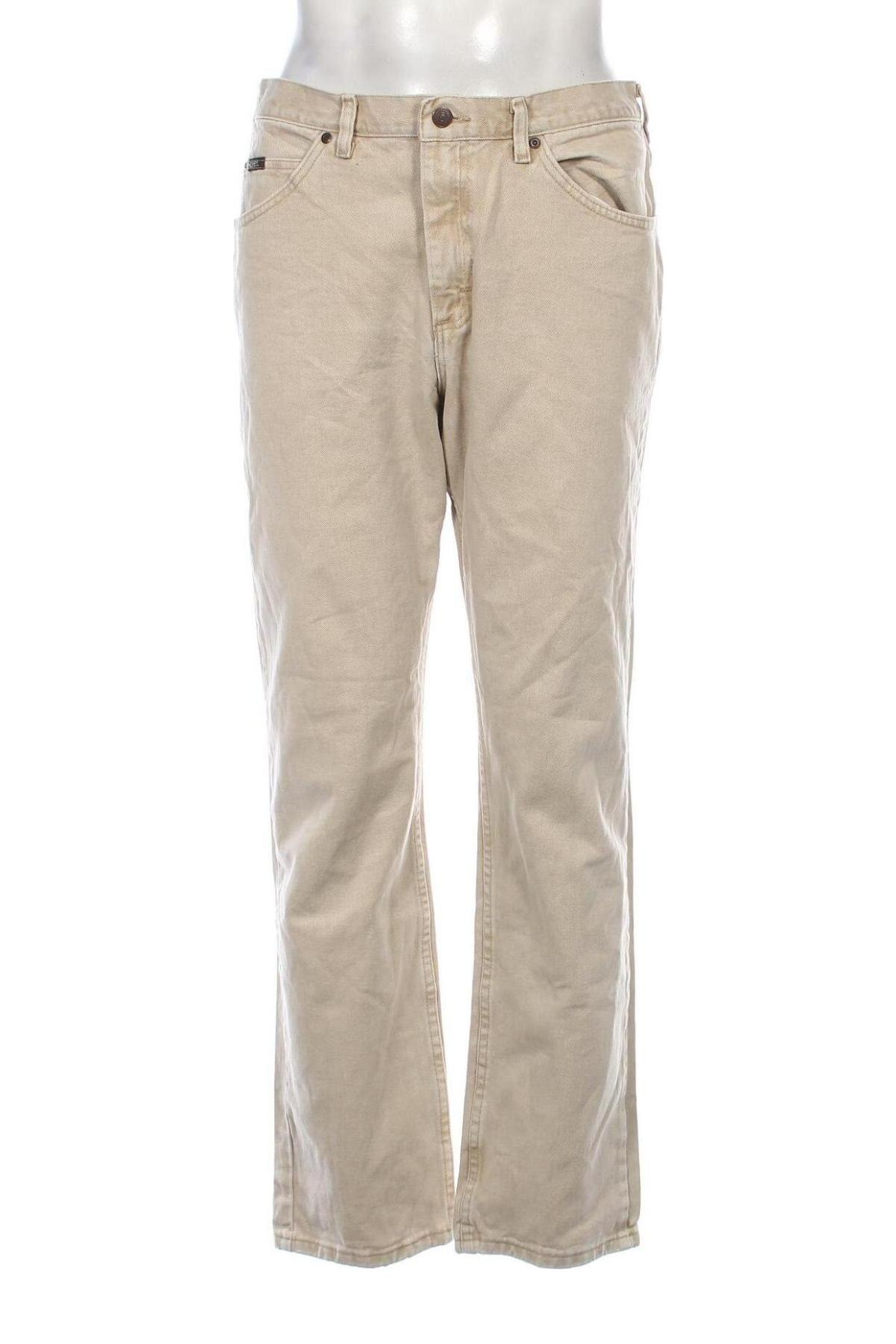 Herren Jeans Lee, Größe L, Farbe Beige, Preis € 18,99