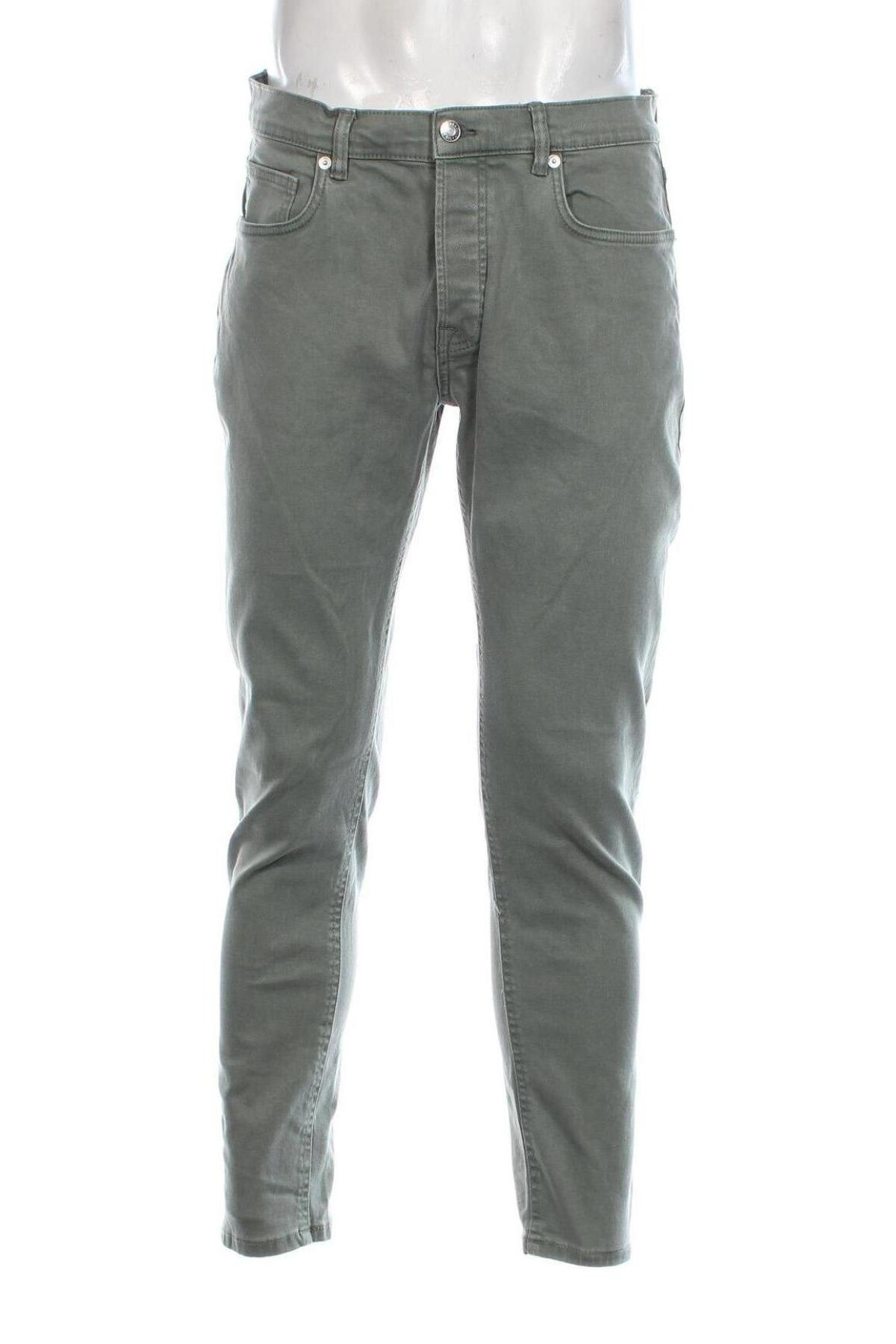 Herren Jeans Zara, Größe M, Farbe Grün, Preis € 18,99