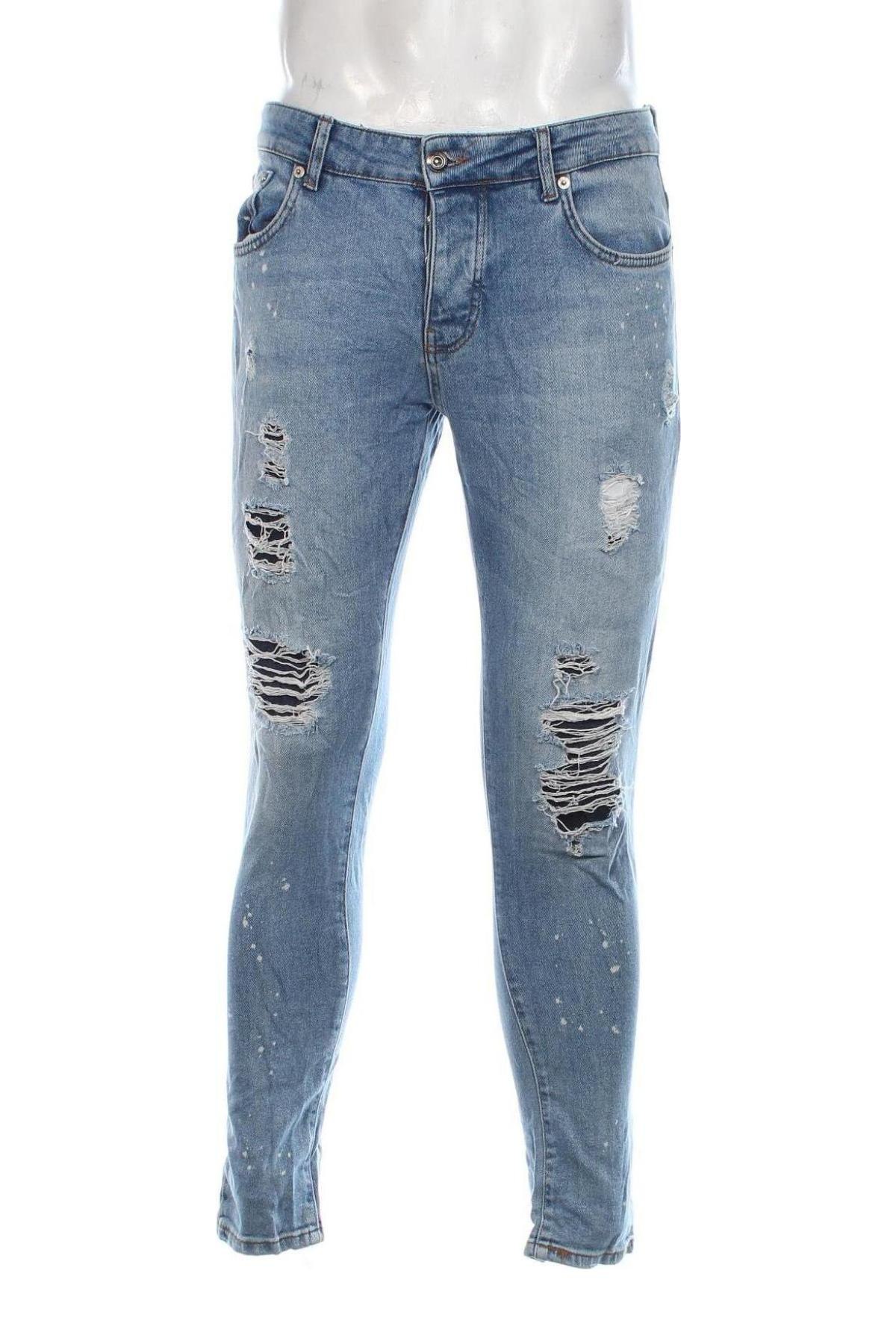 Herren Jeans Zara, Größe M, Farbe Blau, Preis 18,99 €