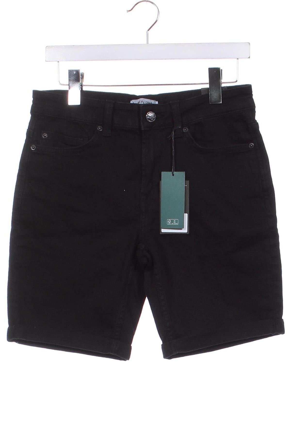 Pantaloni scurți de bărbați Only & Sons, Mărime S, Culoare Negru, Preț 48,99 Lei