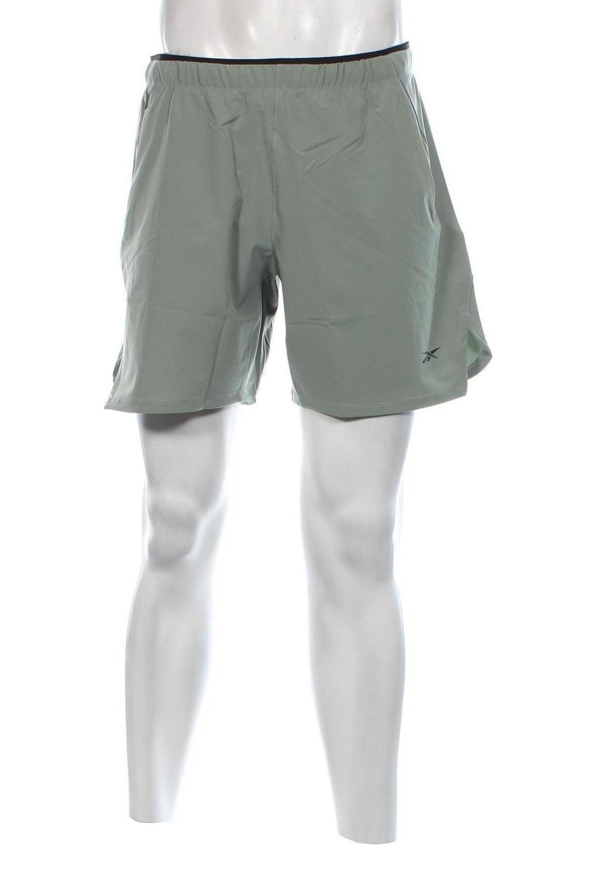 Pantaloni scurți de bărbați Reebok, Mărime M, Culoare Verde, Preț 119,99 Lei