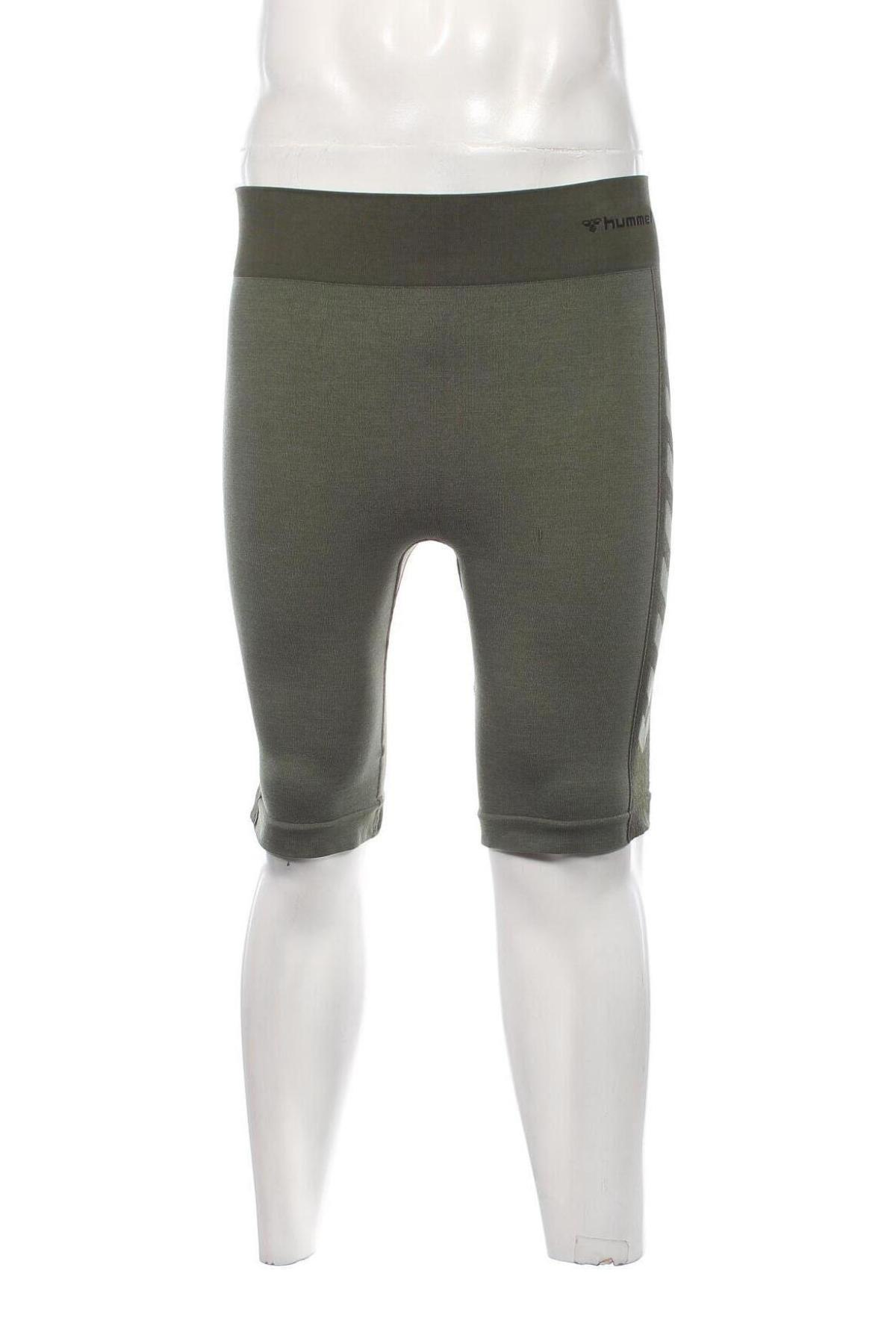 Herren Leggings Hummel, Größe XL, Farbe Grün, Preis 8,49 €