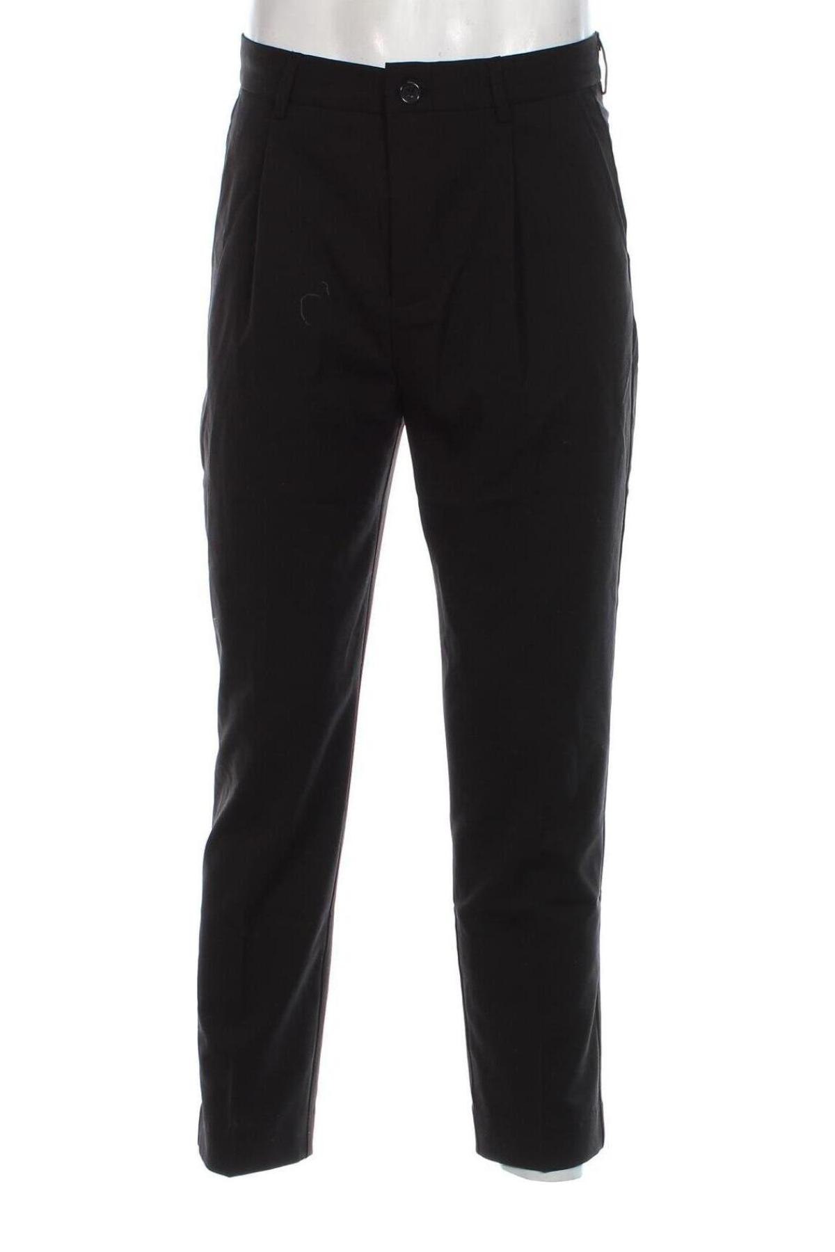 Pantaloni de bărbați About You, Mărime M, Culoare Negru, Preț 83,99 Lei