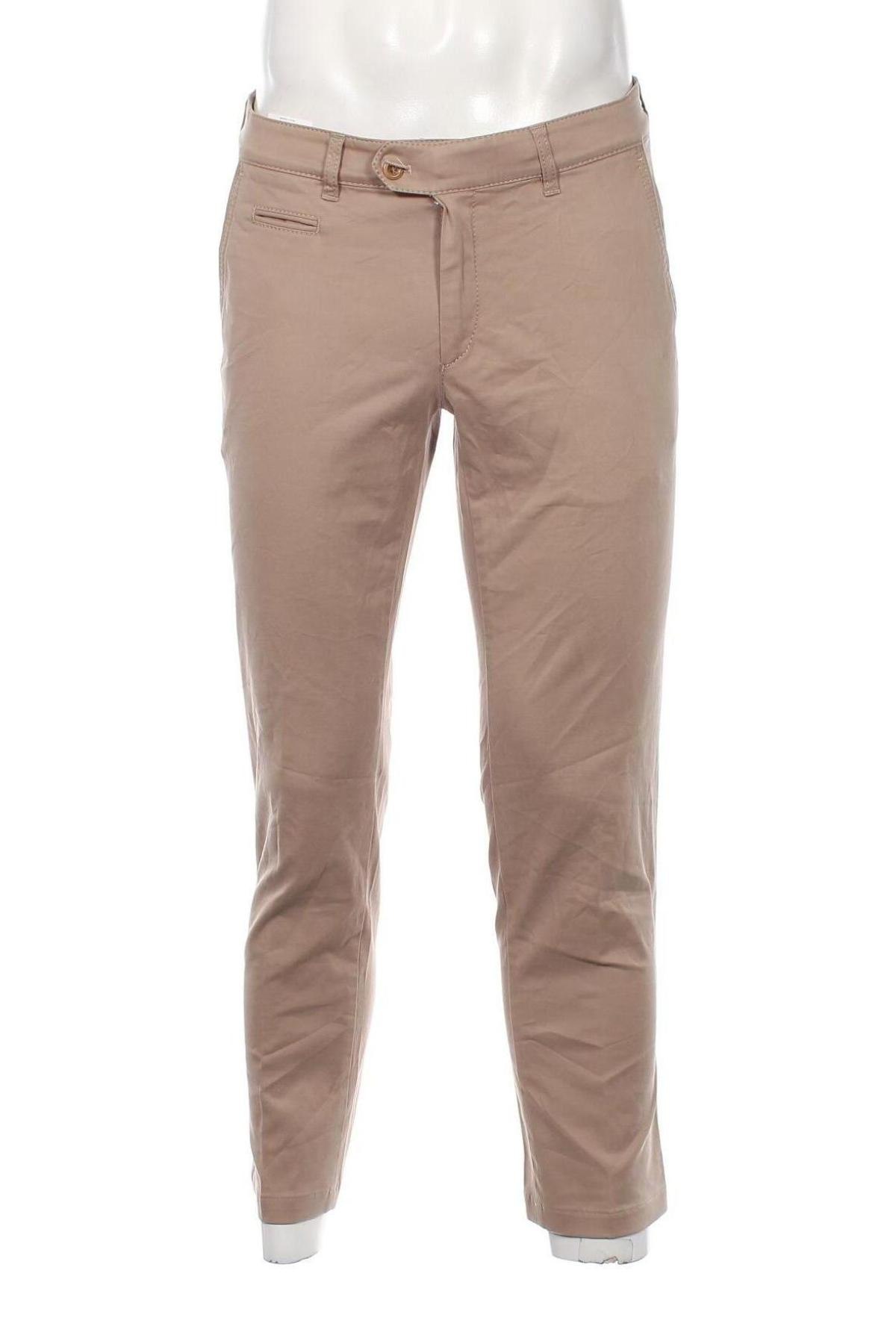 Herrenhose Brax, Größe L, Farbe Beige, Preis 6,99 €