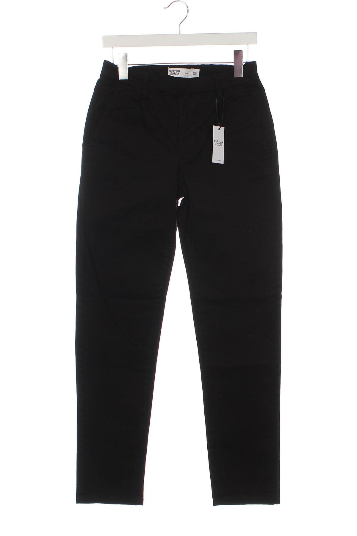 Pantaloni de bărbați Burton of London, Mărime S, Culoare Negru, Preț 91,99 Lei